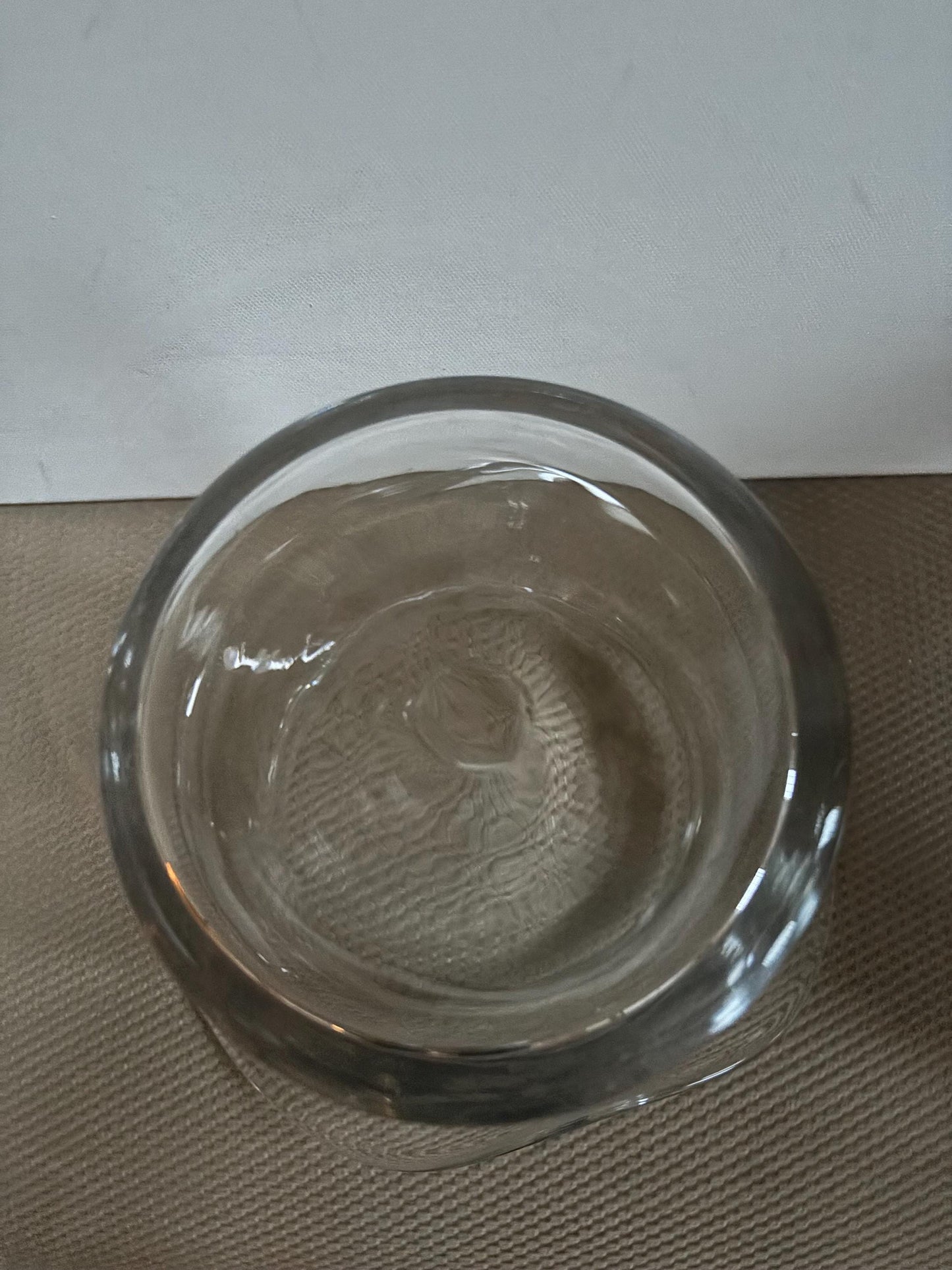 Vintage Hand Blown Clear Hat Vase Lover Antiques and Vintage