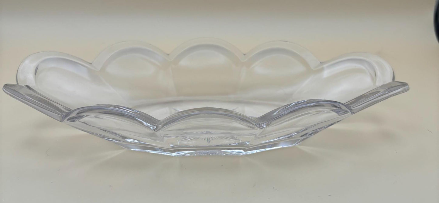 Vintage Kristal Relish Dishes Set of 2 Lover Antiques and Vintage