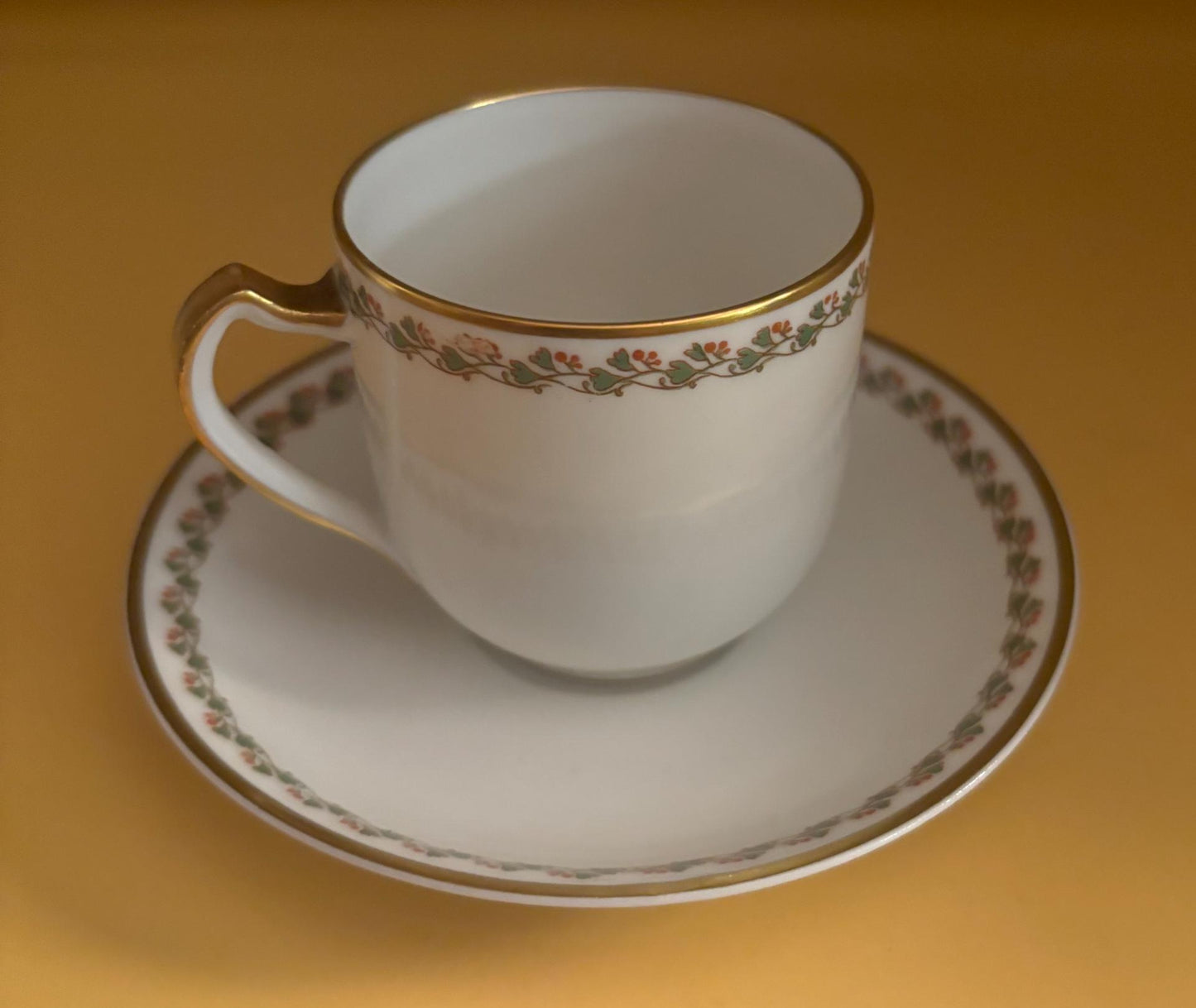 Antique Limoges Haviland France Tea Cup and Saucer The Lisbon Lover Antiques and Vintage