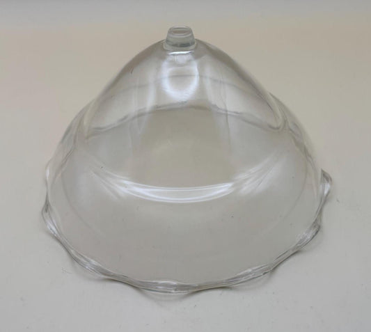 Vintage Glass Dessert Covers Curvy Dessert Glass Lover Antiques and Vintage