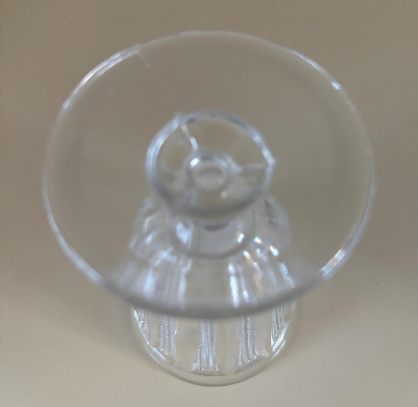 Antique Wine Glass EAPG Paneled Dewdrop Pattern Crystal Glass Footed Cup Lover Antiques and Vintage