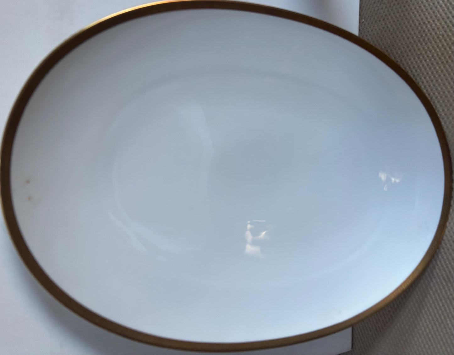 Vintage Shelledge White Etched Saucer Plate with Narrow Flutes Edging Syracuse China Lover Antiques and Vintage