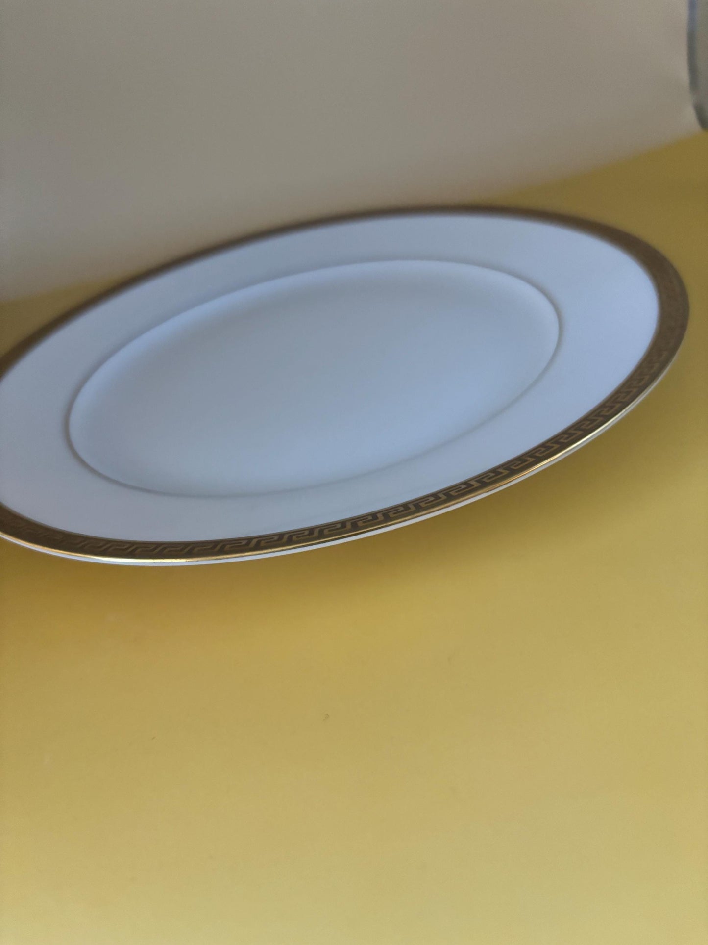 Vintage Shelledge White Large Platter with Narrow Flutes Edging Syracuse China Lover Antiques and Vintage