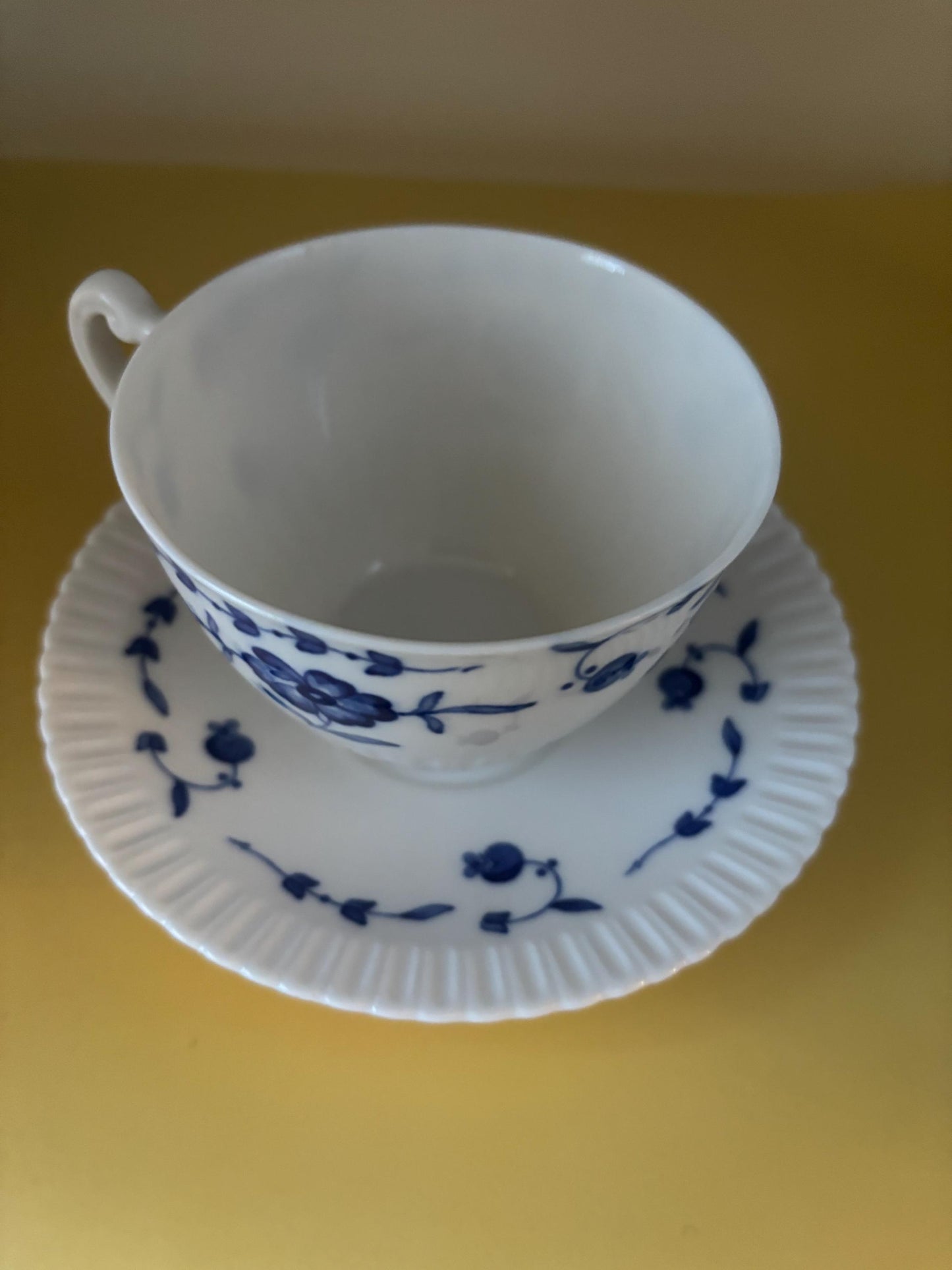 Vintage Nantucket Cup by Syracuse China Blue & White Dishes Lover Antiques and Vintage