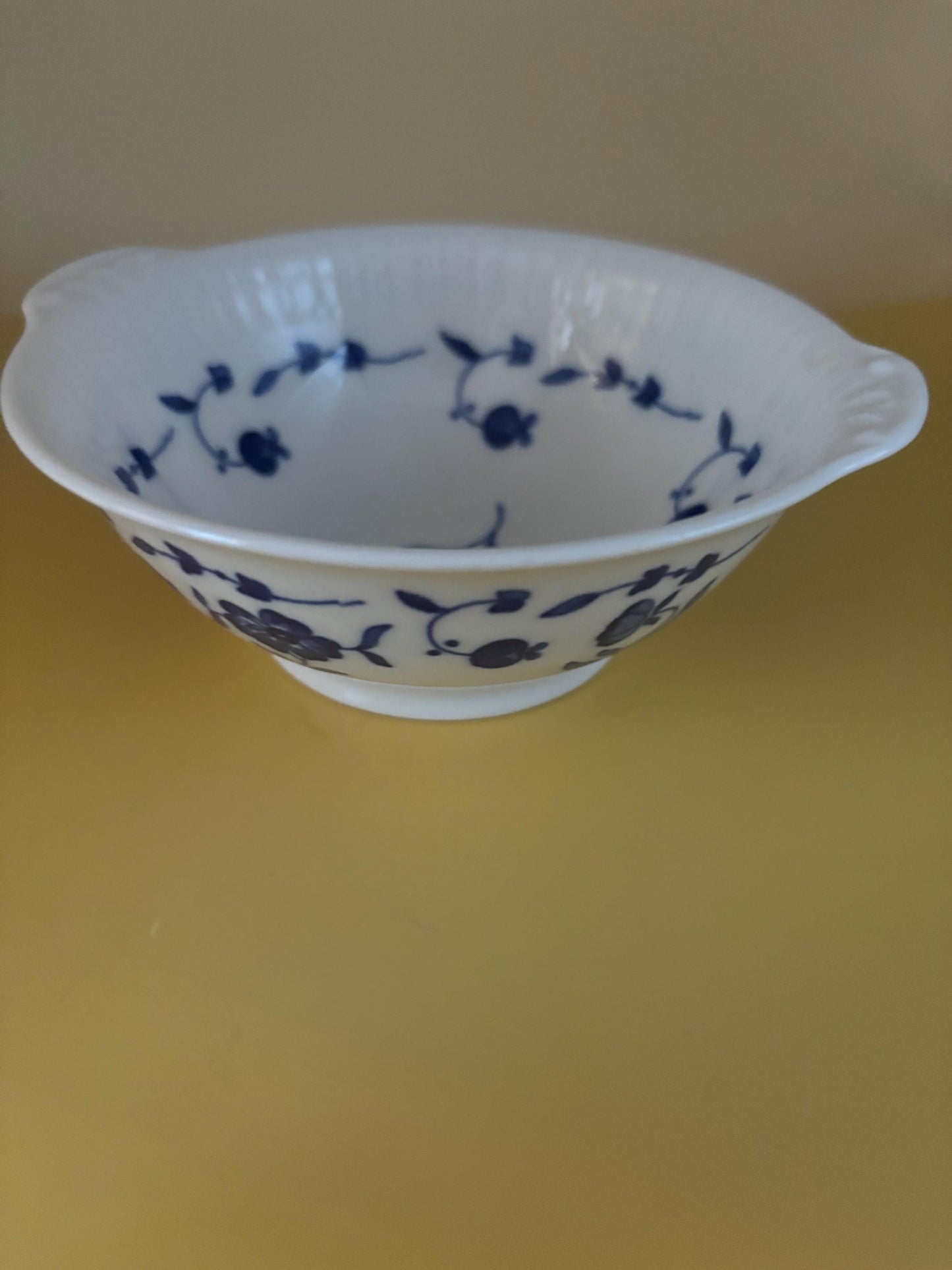 Vintage Shelledge White Etched Saucer Plate with Narrow Flutes Edging Syracuse China Lover Antiques and Vintage