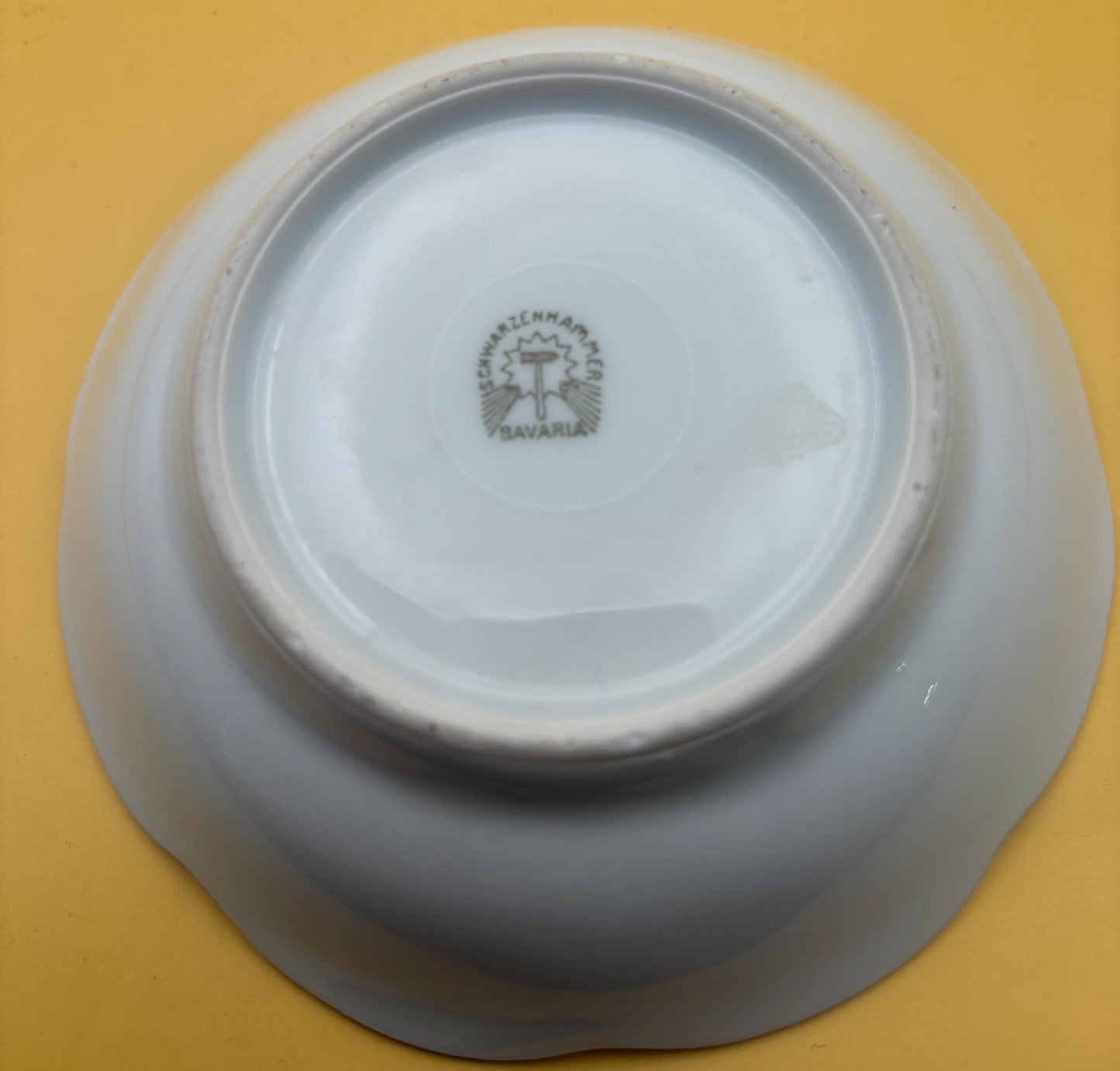Antique Schwarzenhammer Dessert Bowl Made in Bavaria Lover Antiques and Vintage