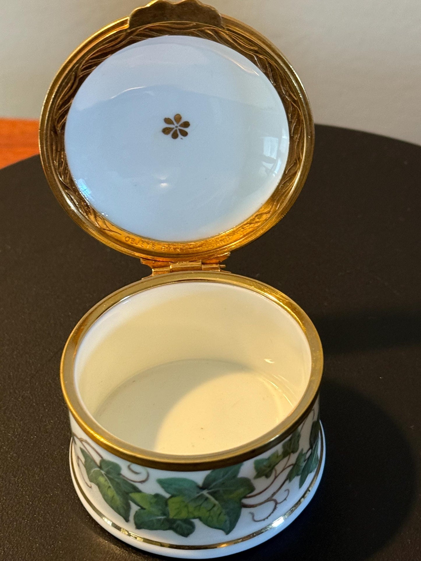Vintage Barn Owl Trinket Box by Tyto Alba Fine Bone China Enamel Owl Box Made in England Lover Antiques and Vintage