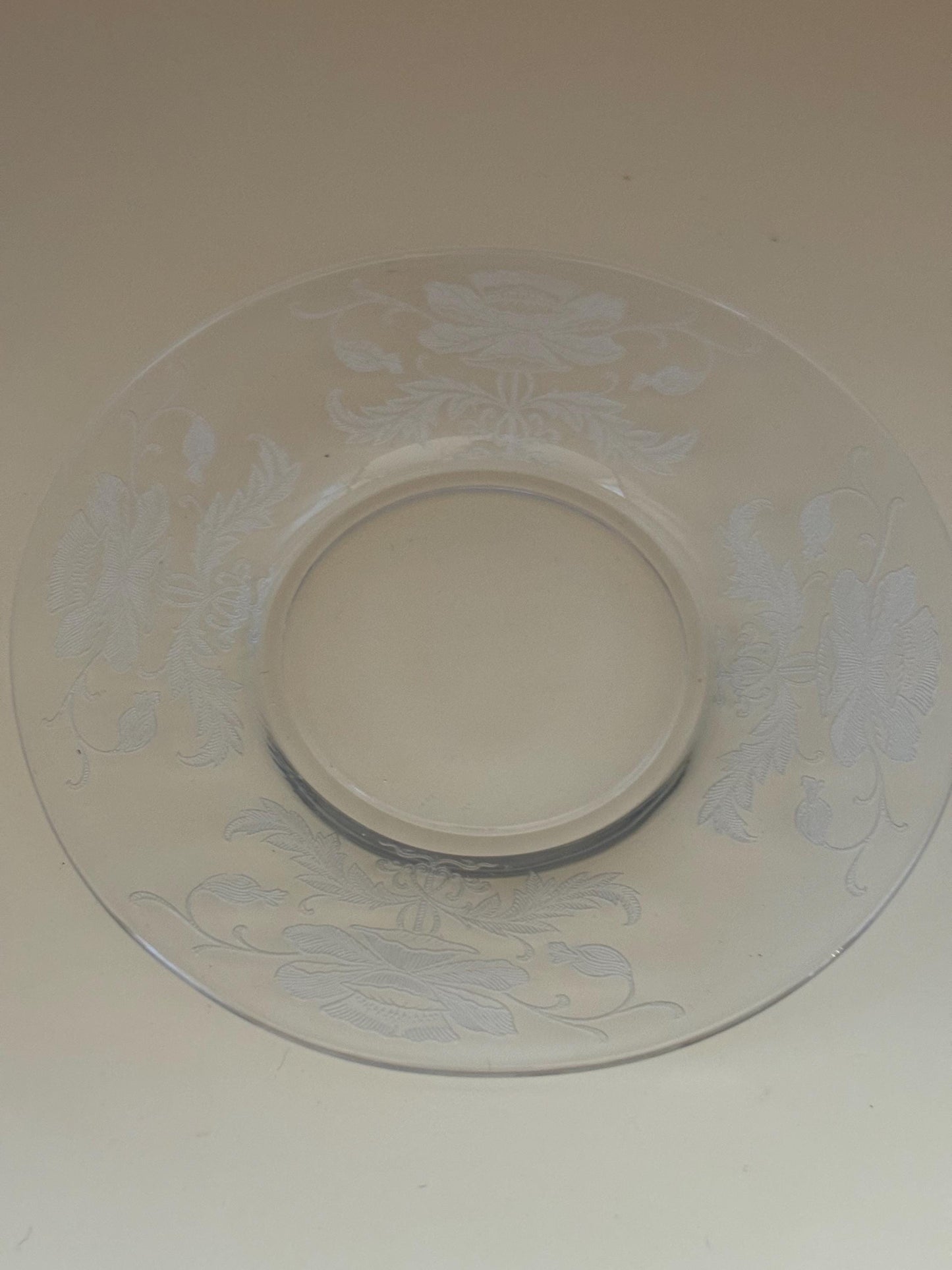 Vintage Tiffin Glass Flanders Serving Platter Lover Antiques and Vintage