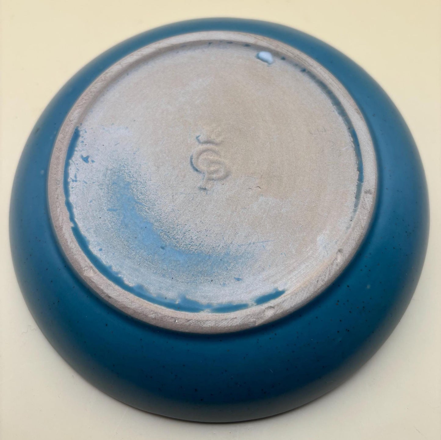 Vintage Coalport Turquoise Plate with Handle Lover Antiques and Vintage