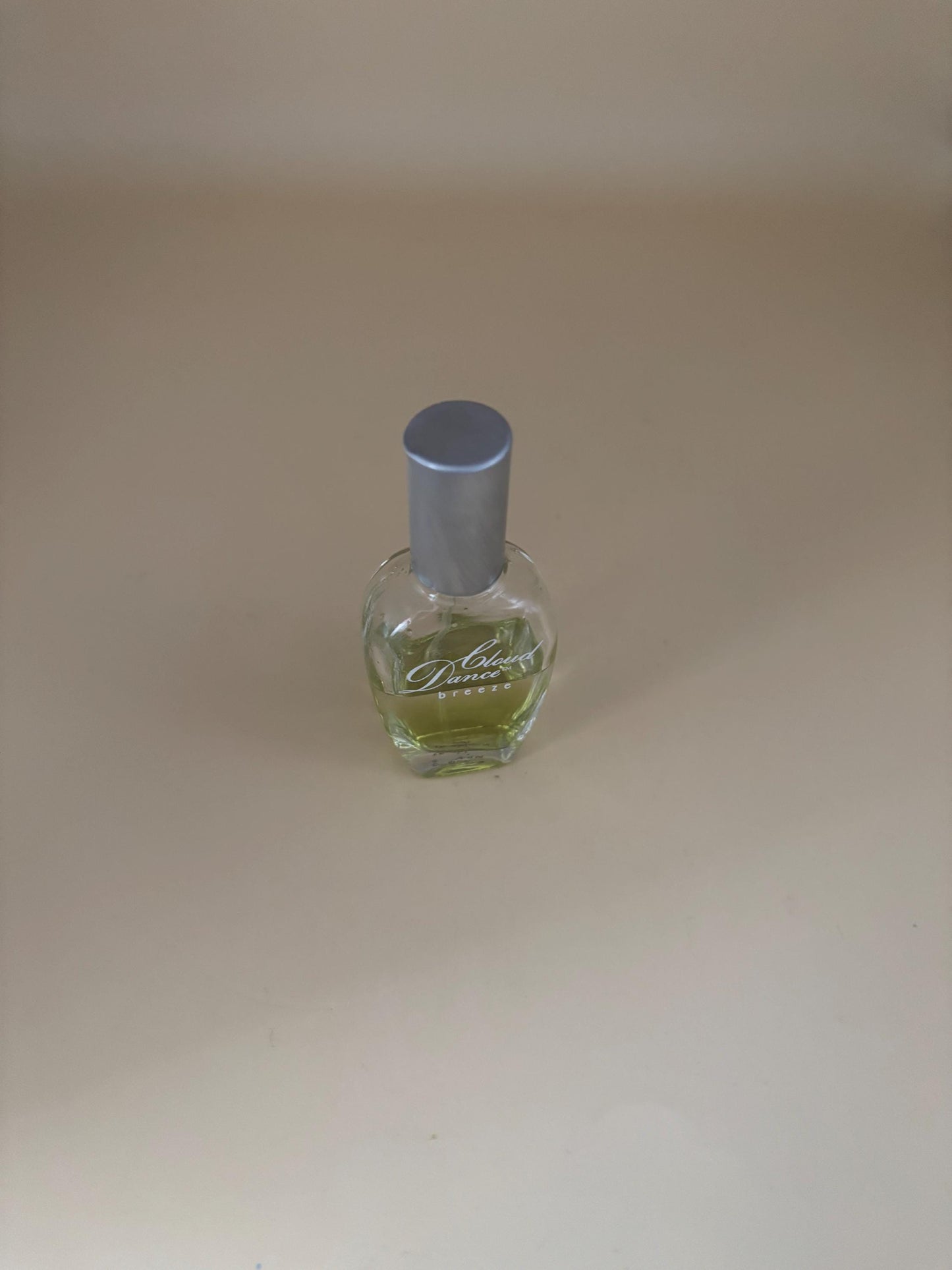 Vintage Habanita Molinard Eau de Toilette Miniature 1.1 Fluid Ounces, Lalique Bottle with Silver Cap, Lover Antiques and Vintage