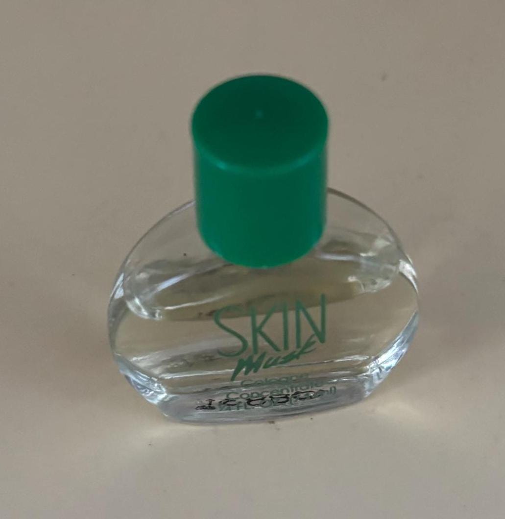 Vintage Skin Musk Miniature Cologne 1.7ml Lover Antiques and Vintage