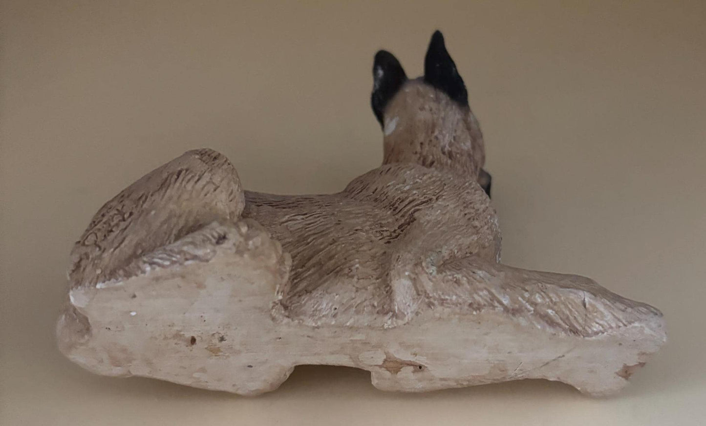 Vintage Great Dane Brown Dog Hand Painted Figurine Animal Figure Lover Antiques and Vintage