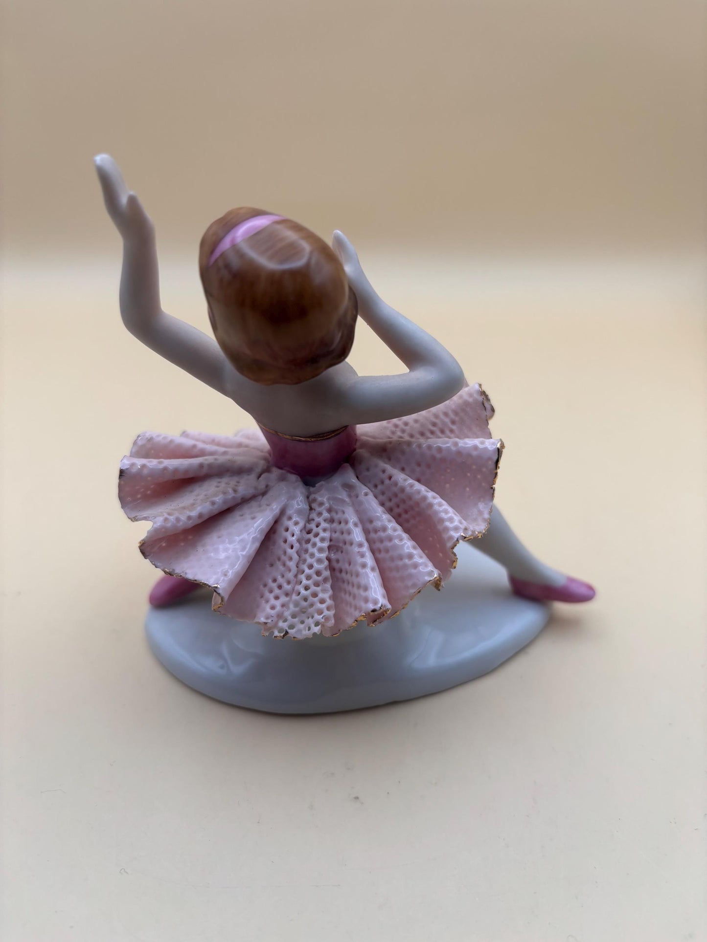 Vintage Ballerina Fine China Girl Dancer with Pink Made in Japan Girl Figurine Lover Antiques and Vintage
