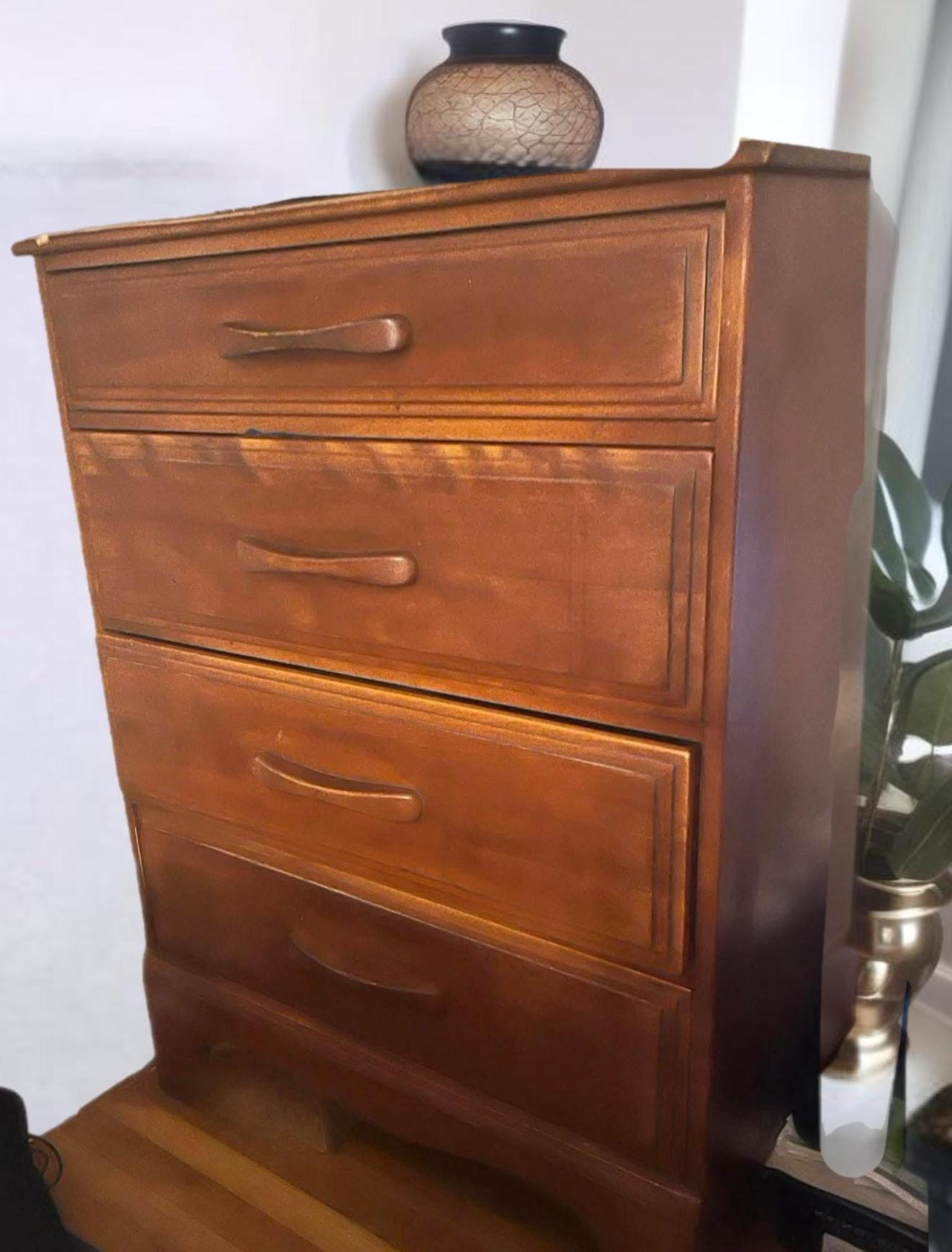 Set of 2 Cushman Colonial Creations Molly Stark 4 Drawer Dresser Chest and 3 Drawer Dresser Lover Antiques and Vintage
