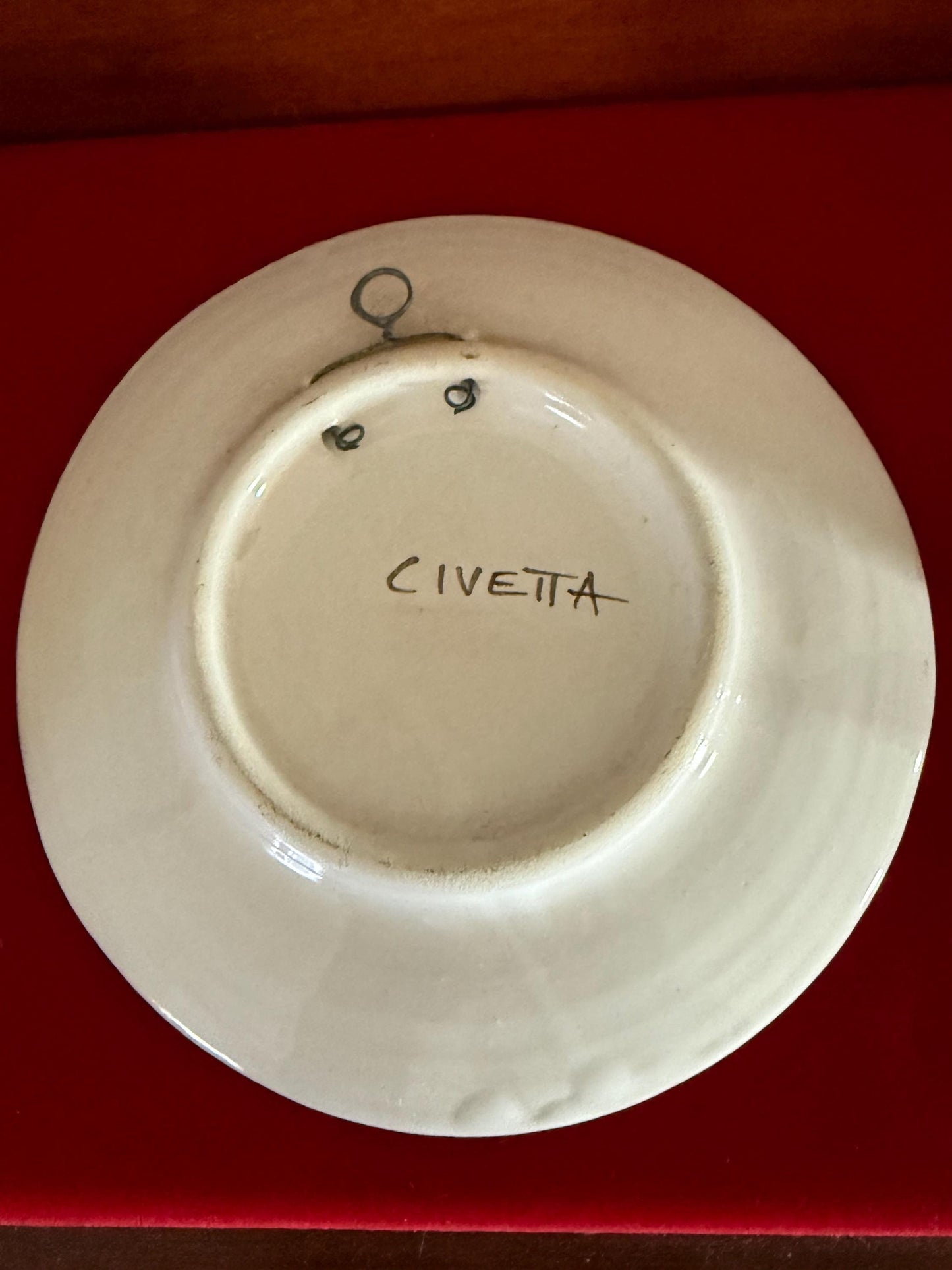 Vintage Palio di Siena Owl Plate Owl Porcelain Plate Lover Antiques and Vintage