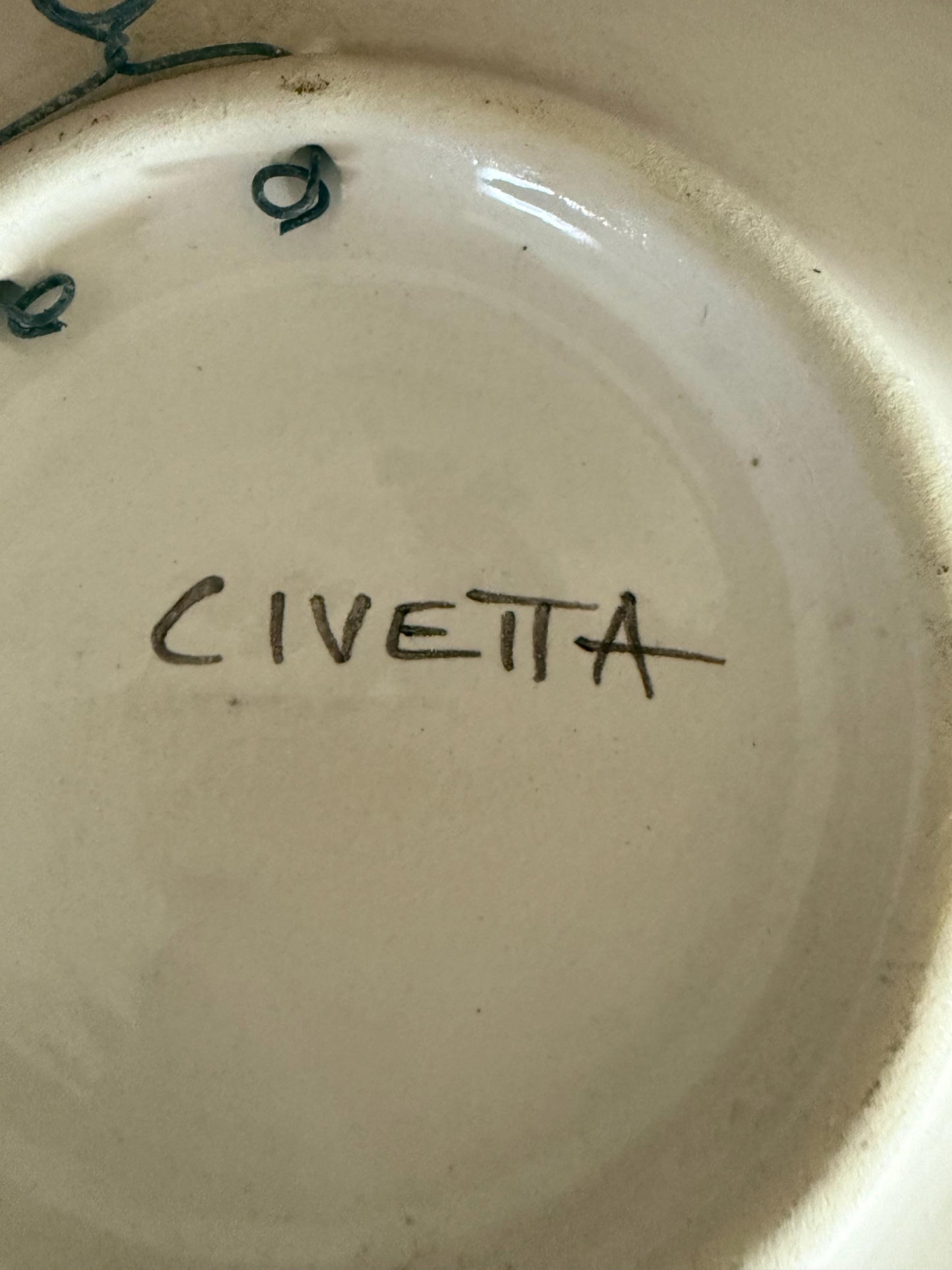 Vintage Palio di Siena Owl Plate Owl Porcelain Plate Lover Antiques and Vintage