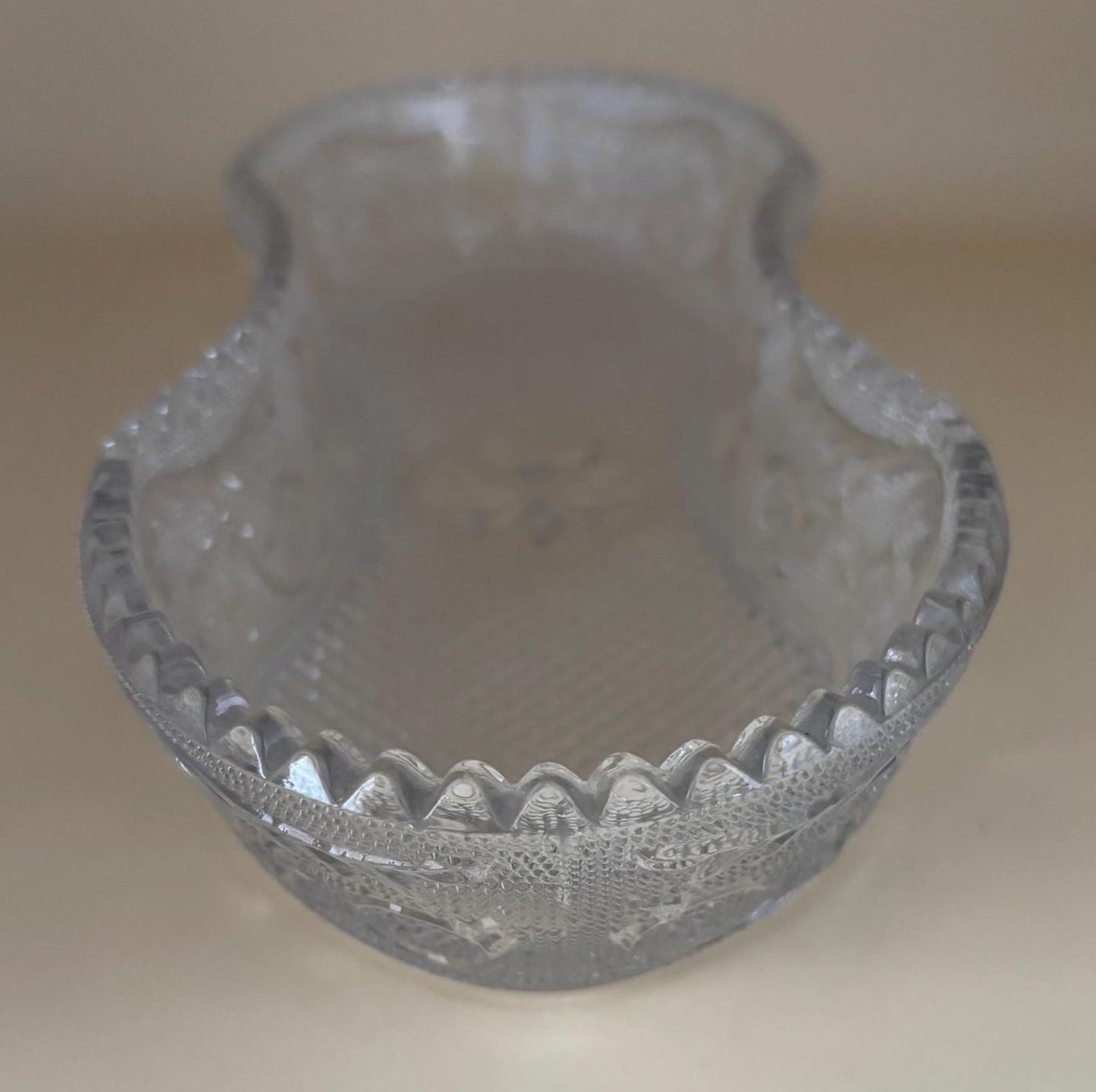 Antique Duncan Miller Glass Sandwich Pickle Celery Dish with Dual Bowl Lover Antiques and Vintage