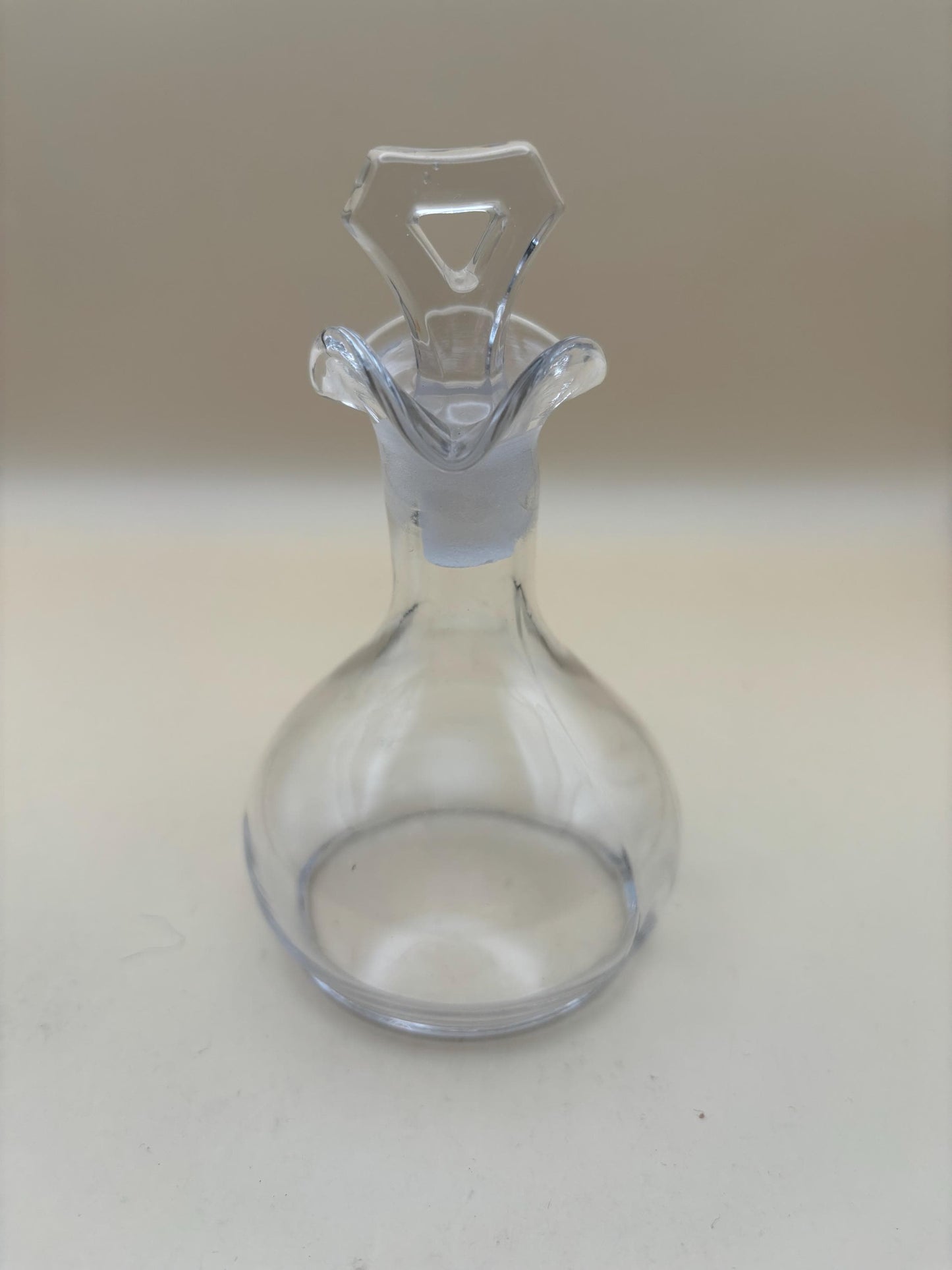 Vintage LG Wright Glass Co Daisy & Cube Amber Goblet Lover Antiques and Vintage