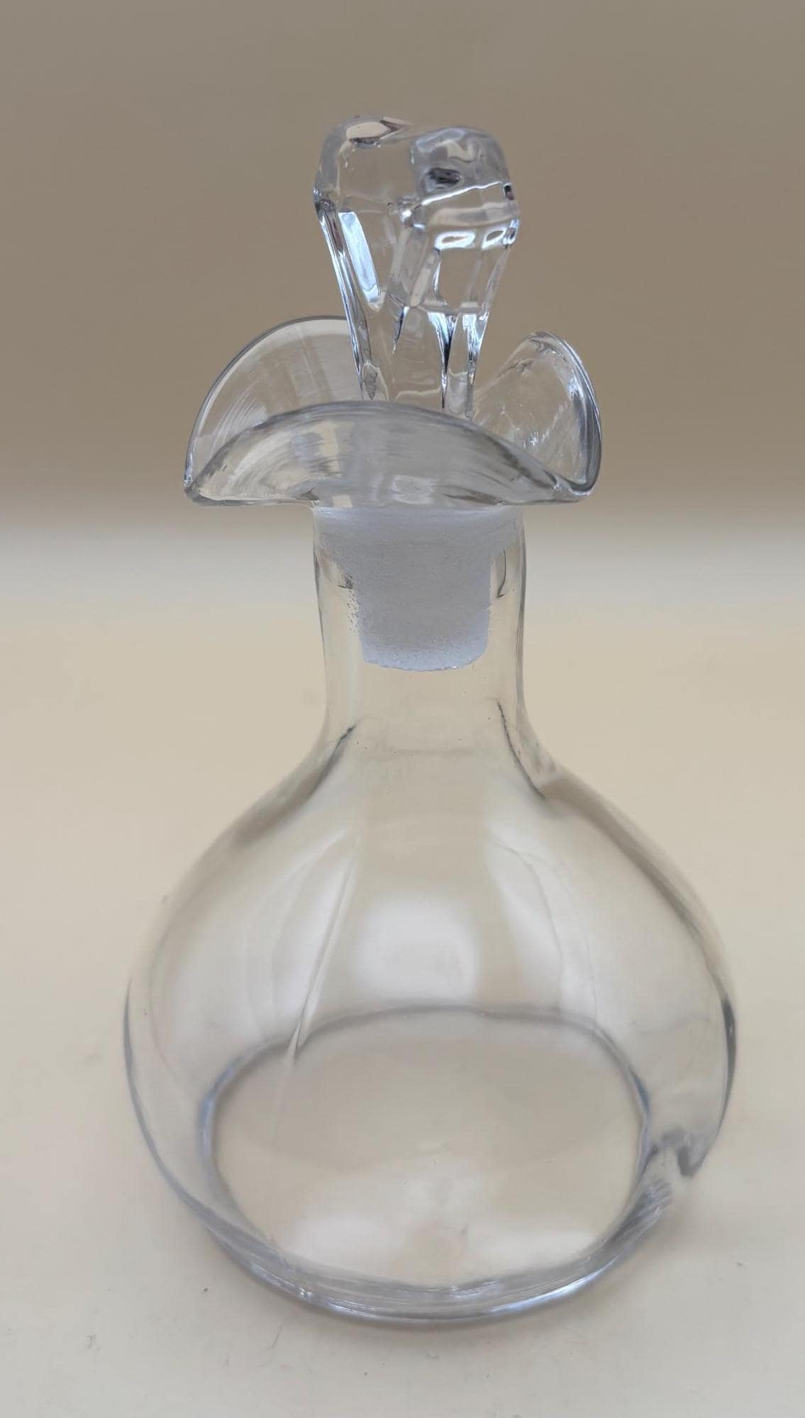 Vintage Heisey Glass Perfume Bottle with Stopper Glass Decanter Cruet Lover Antiques and Vintage