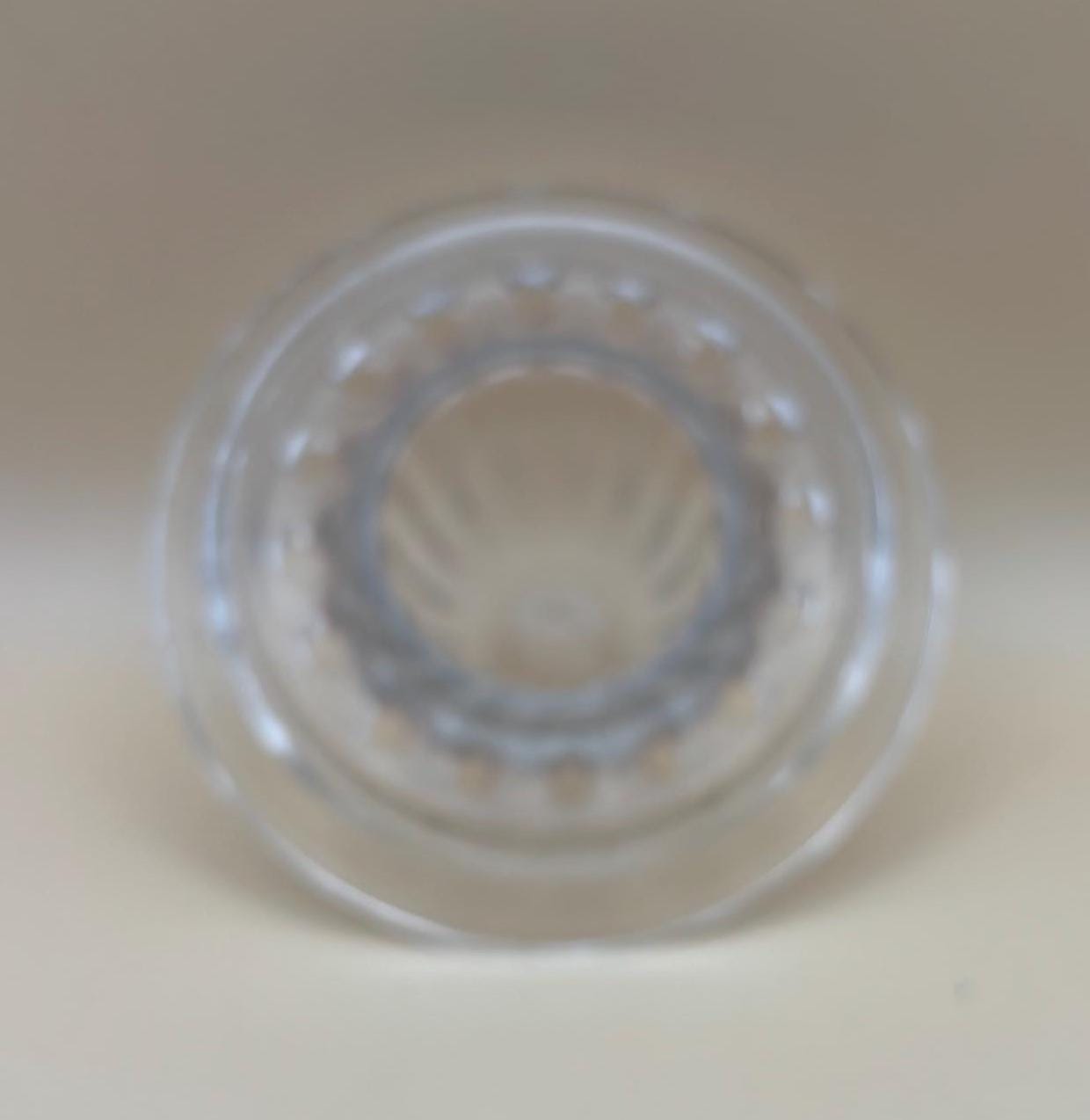 Vintage Glass Mini Citrus Juicer Reamer Bowl with Spout No Flaws Pretty Glass Art Lover Antiques and Vintage