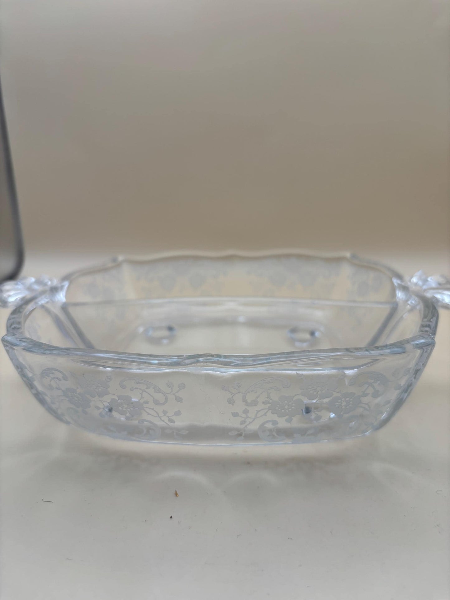 Vintage LG Wright Glass Co Daisy & Cube Amber Goblet Lover Antiques and Vintage