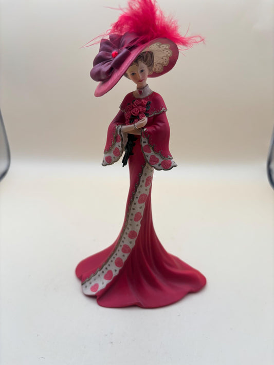 Vintage Thomas Kinkade A Show of Support from the Thomas Kinked Passion For Red Collection Doll No. 1138A Lover Antiques and Vintage