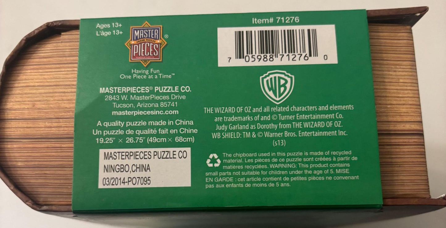 Vintage The Wizard of Oz 1000 Piece Puzzle Brand New Lover Antiques and Vintage