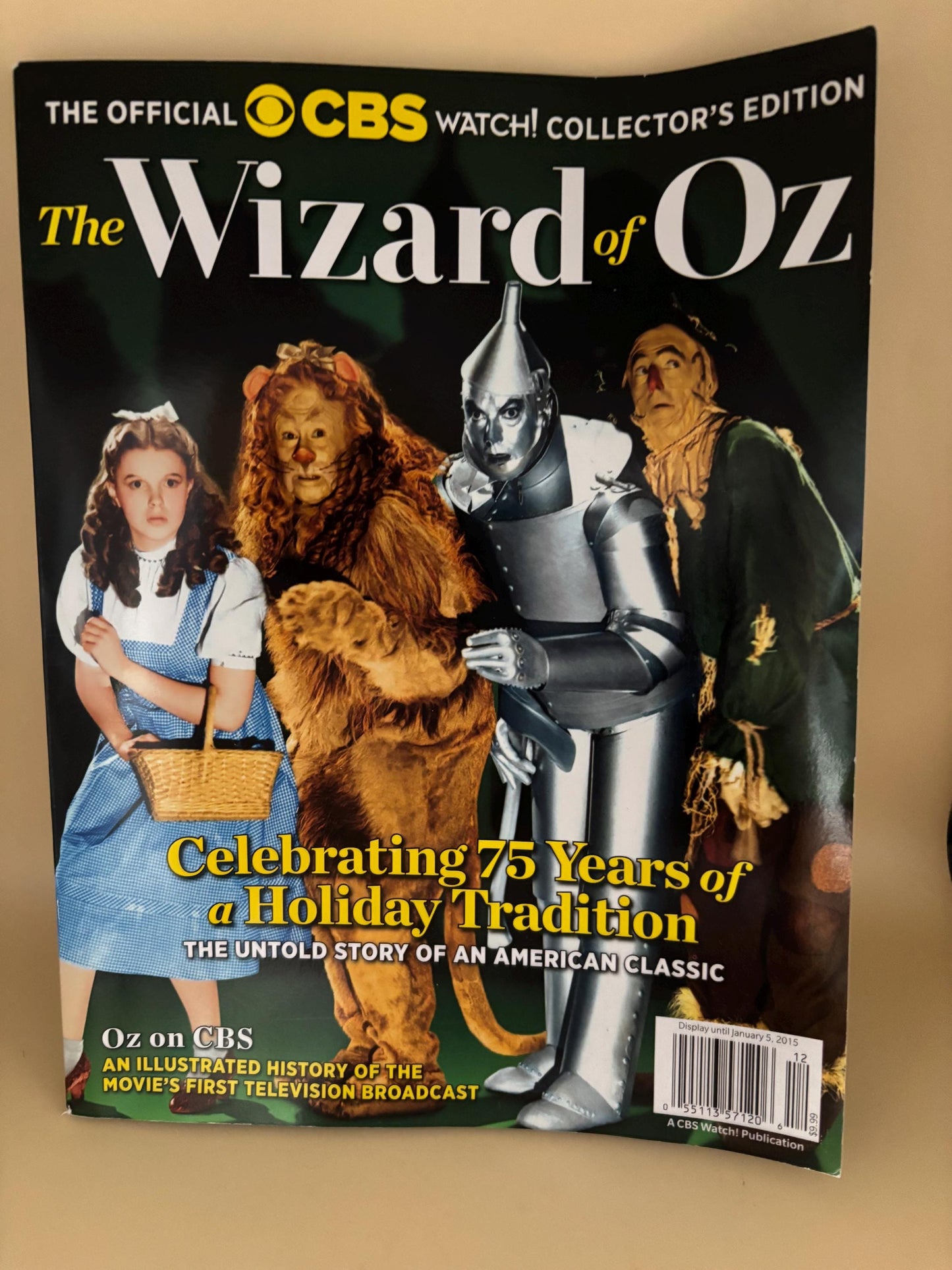 The Wizard of Oz Official CBS Collectors Edition Magazine Lover Antiques and Vintage