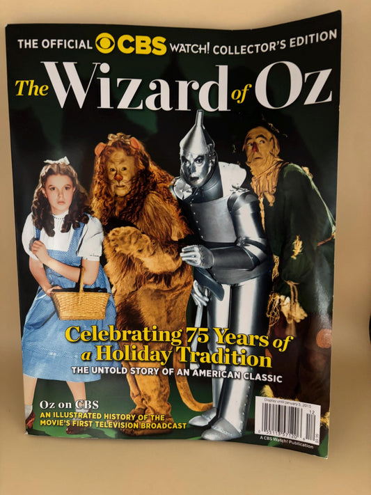 The Wizard of Oz Official CBS Collectors Edition Magazine Lover Antiques and Vintage