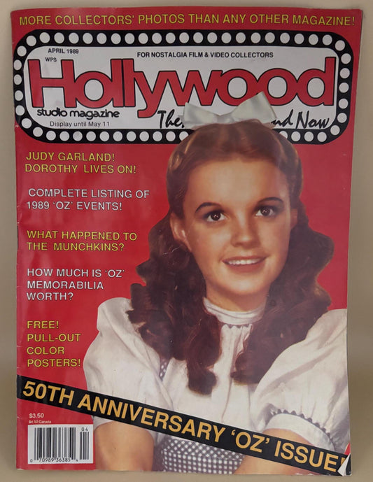 HOLLYWOOD Magazine Wizard of Oz 50th Anniversary Collectors Edition Magazine Lover Antiques and Vintage