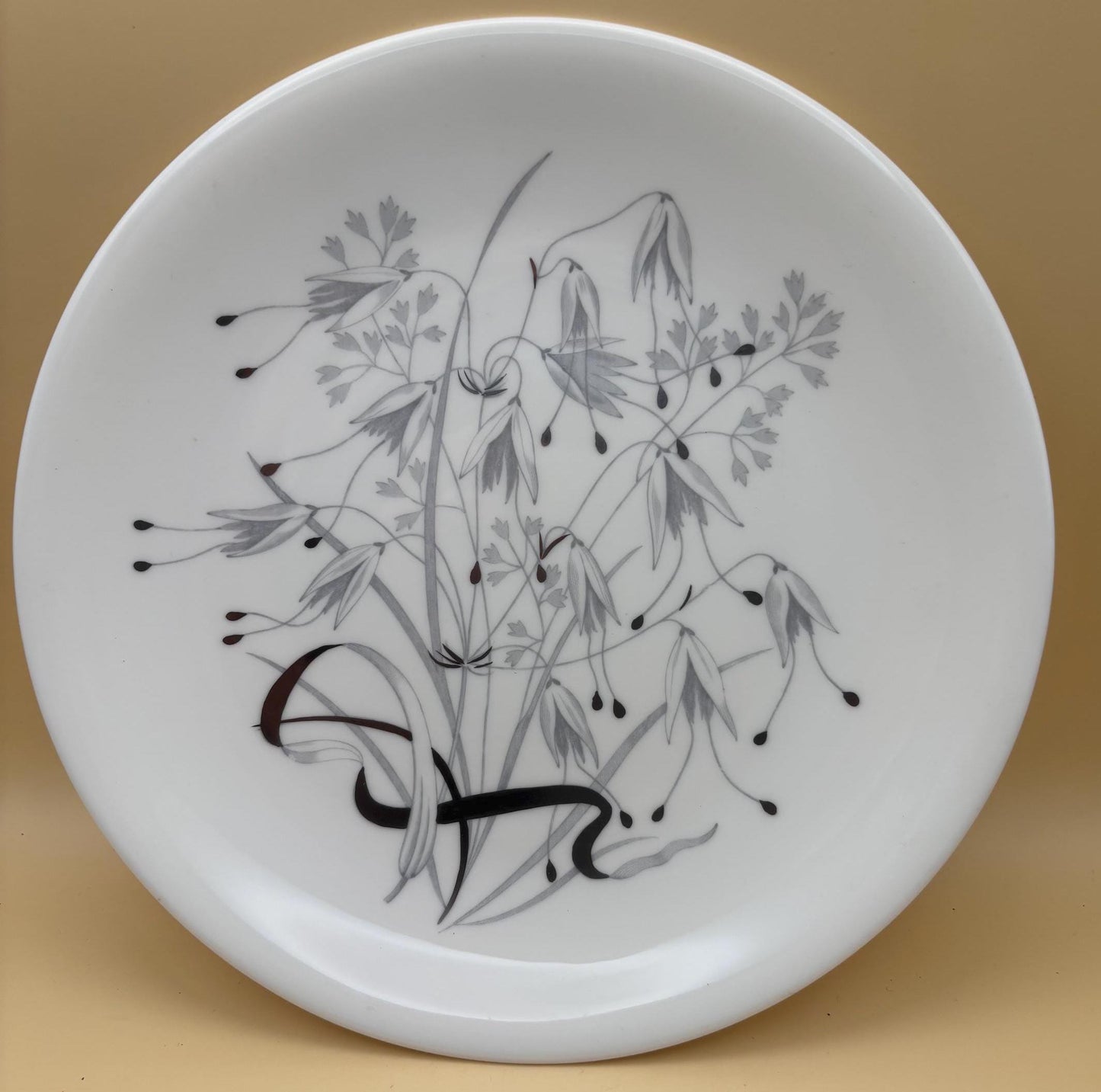 Vintage Wedgwood Wild Oats Plate Bone China Made in England English Dinner Plate Lover Antiques and Vintage