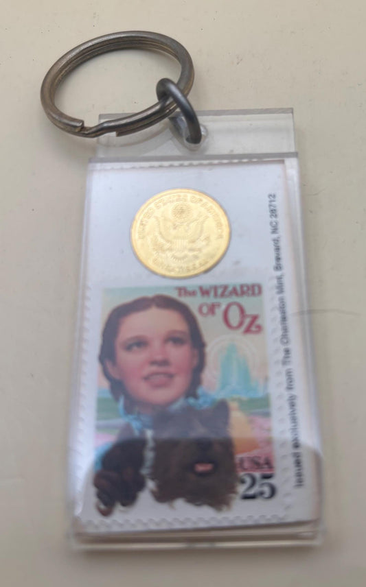 Vintage Dorothy Stamp and Keychain From The Wizard of Oz Lover Antiques and Vintage