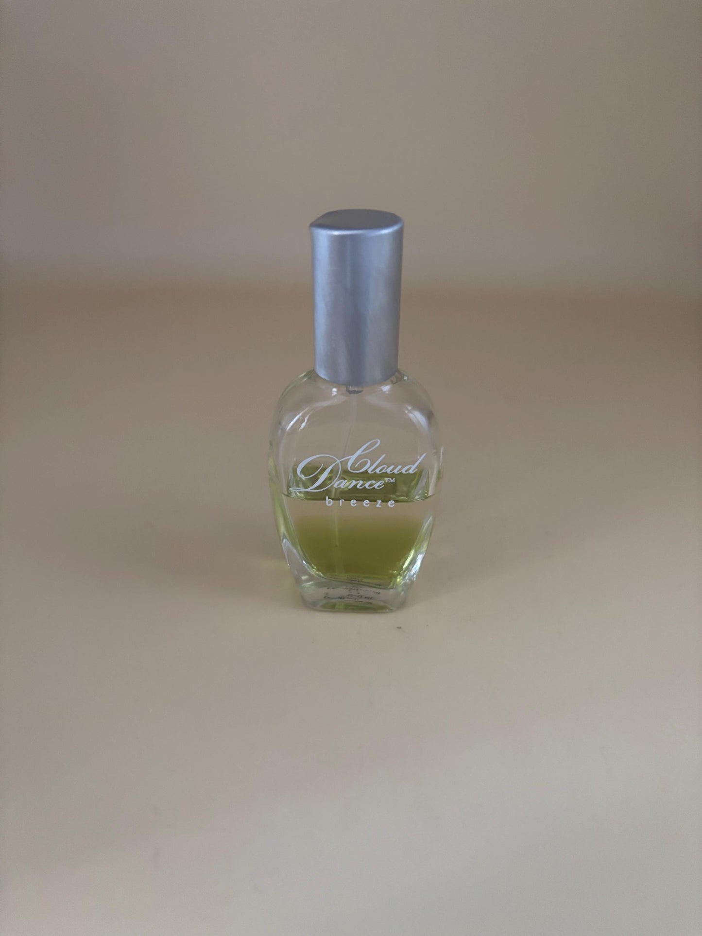 Vintage Habanita Molinard Eau de Toilette Miniature 1.1 Fluid Ounces, Lalique Bottle with Silver Cap, Lover Antiques and Vintage
