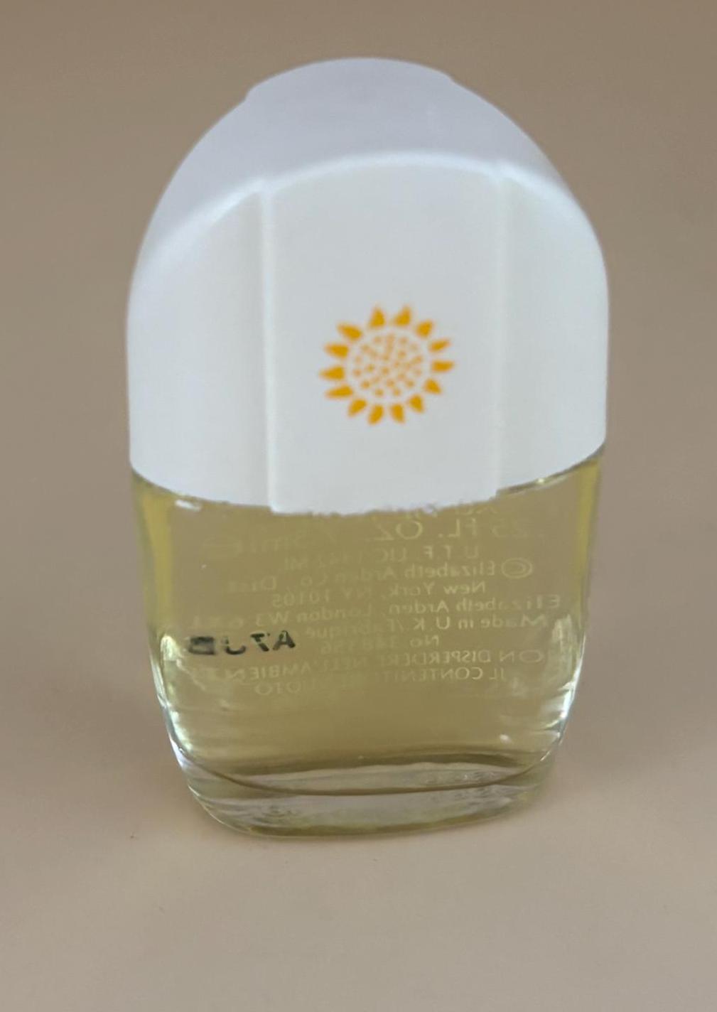 Vintage Sunflowers by Elizabeth Taylor for Women Miniature Eau Toilette Perfume Bottle .25 ounces Lover Antiques and Vintage