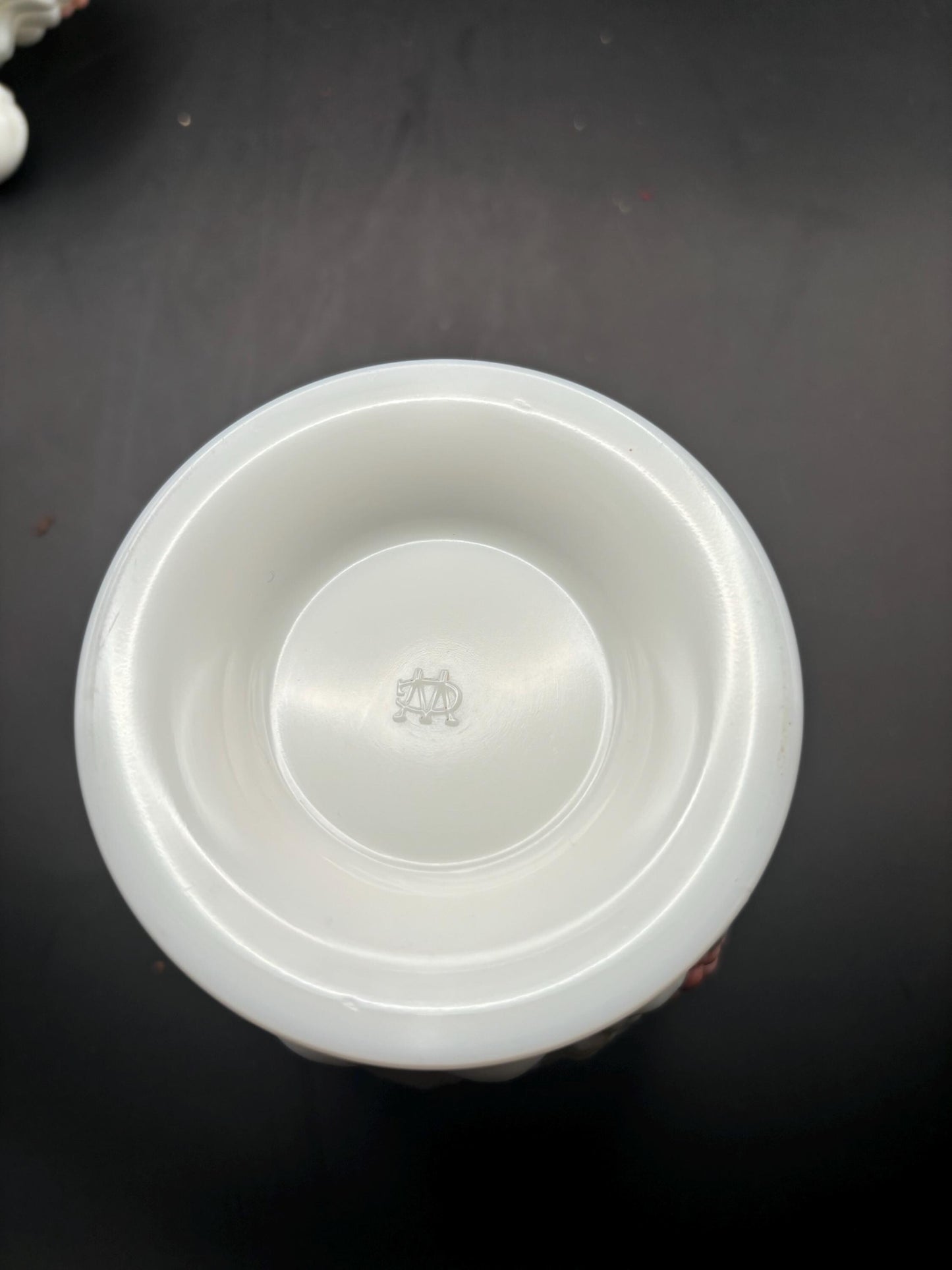 Vintage Westmoreland Lidded Compote Candy Dish Autumn Grape Design Lover Antiques and Vintage