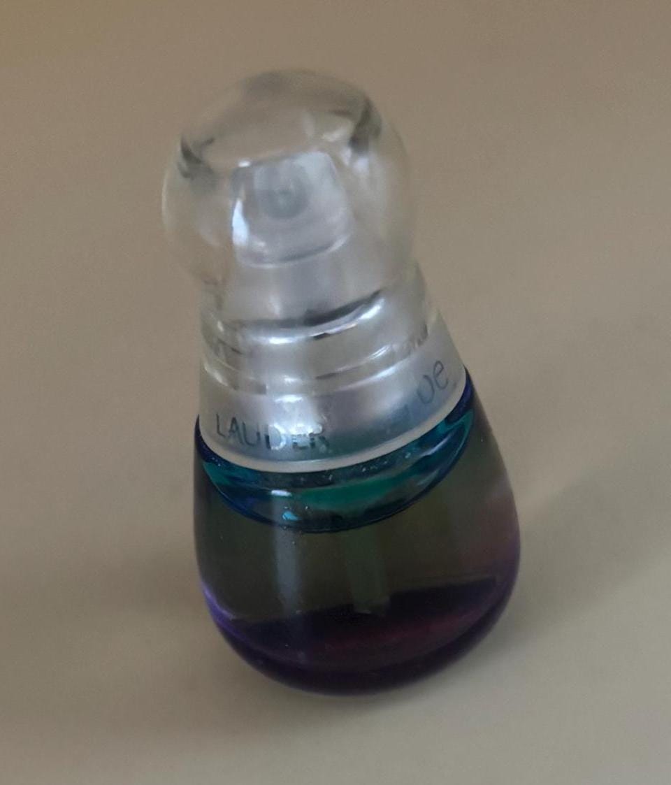 Vintage Estee Lauder Beyond Paradise Eau De Parfum Miniature Perfume 4ml Spray Lover Antiques and Vintage
