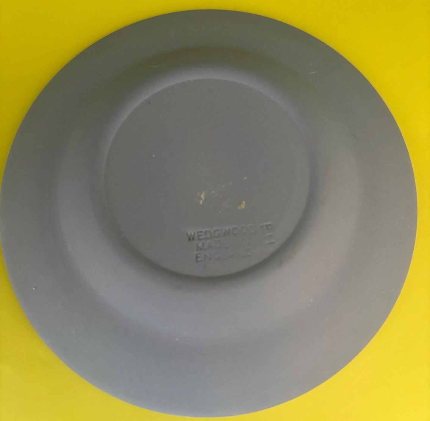 Vintage Wedgwood State of New Hampshire Seal Plate Blue Jasperware Plate Made in England Porcelain Lover Antiques and Vintage