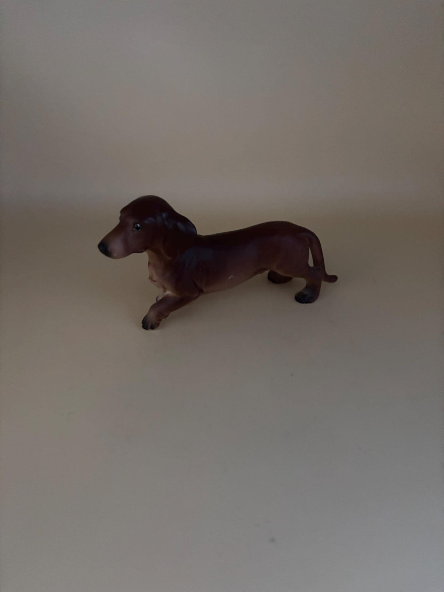 Vintage Dachshund Dog Hand Painted Japan Figurine Animal Figure Lover Antiques and Vintage
