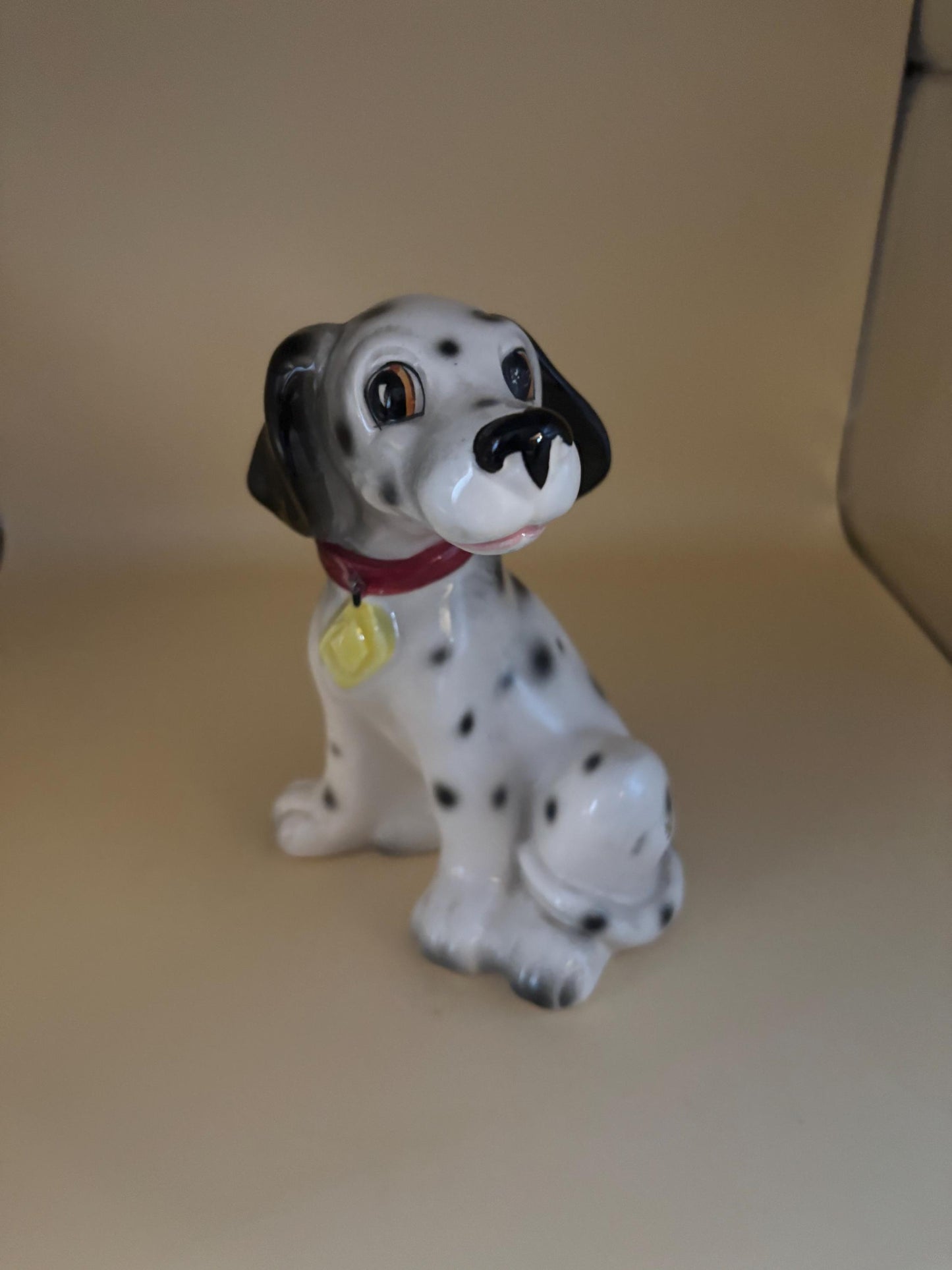 Vintage Dalmatian Dog Hand Painted Figurine Animal Figure Lover Antiques and Vintage