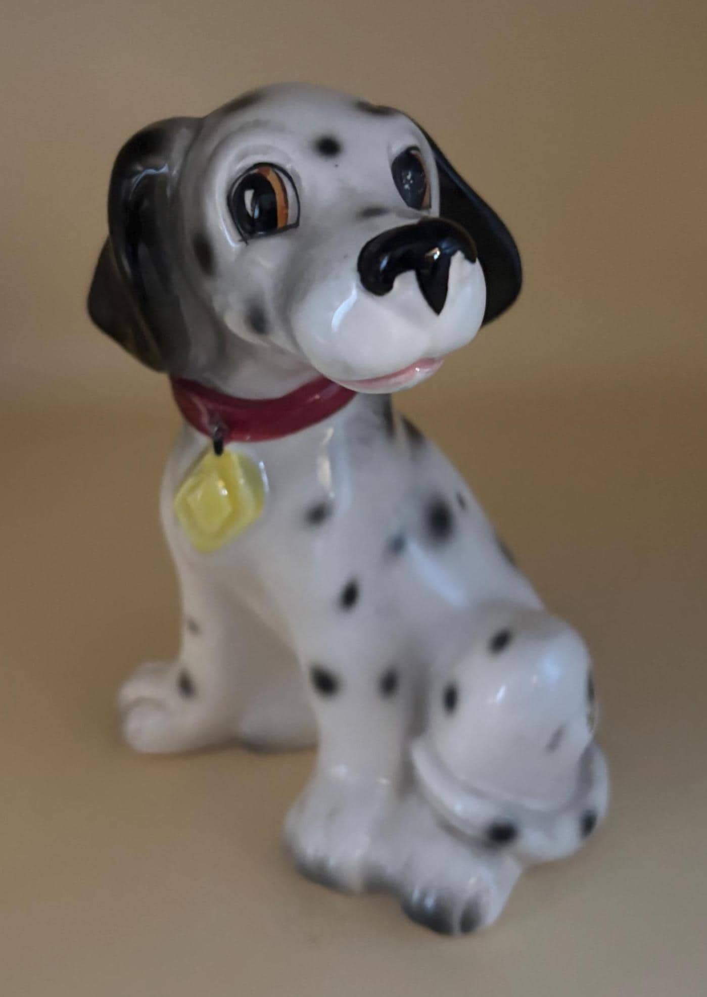 Vintage Dalmatian Dog Hand Painted Figurine Animal Figure Lover Antiques and Vintage