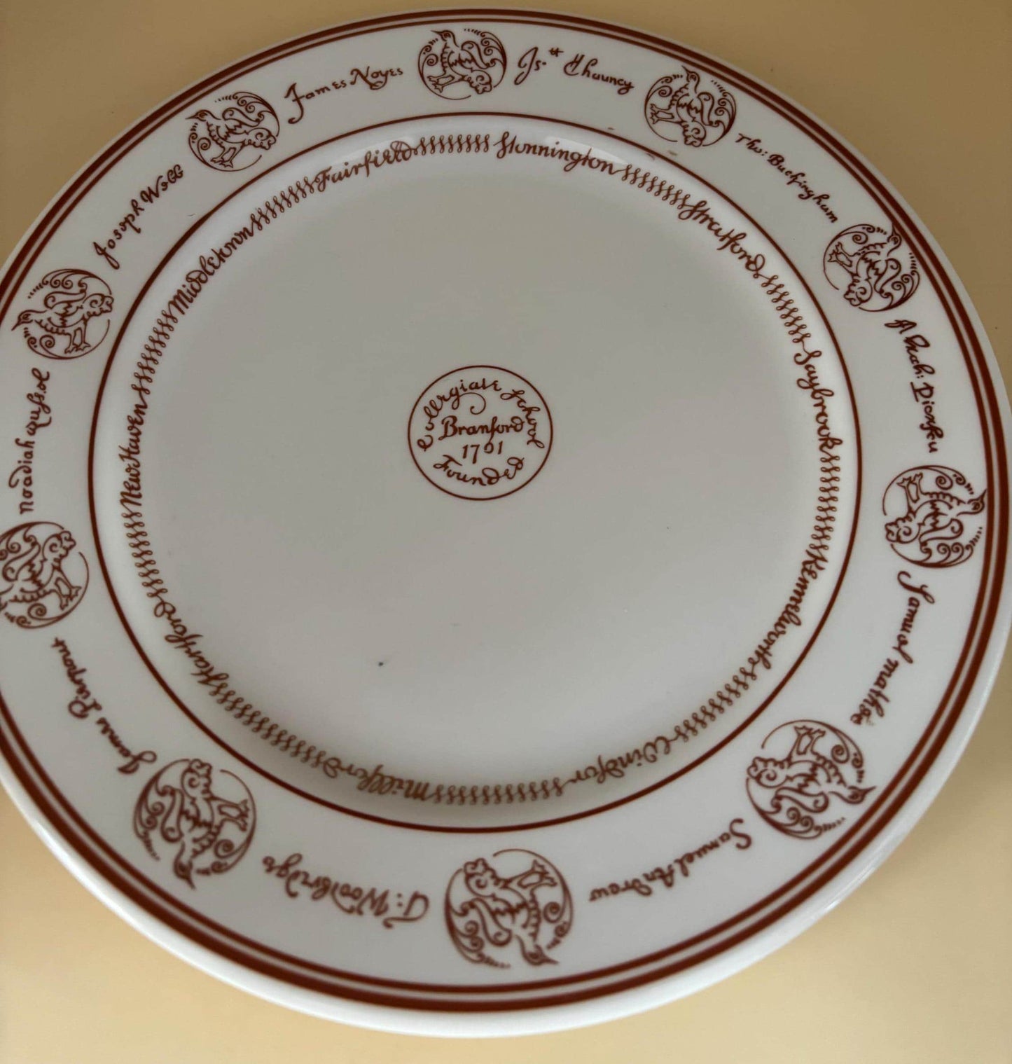 Vintage Bradford School Plate by Syracuse China Lover Antiques and Vintage