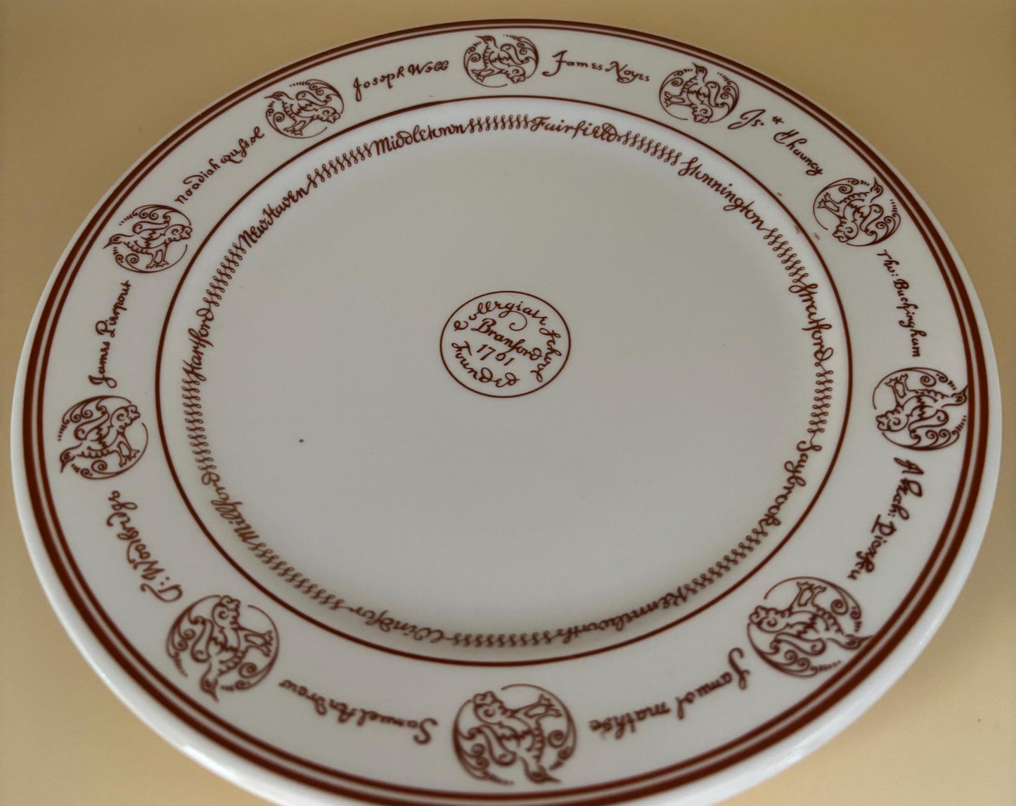 Vintage Bradford School Plate by Syracuse China Lover Antiques and Vintage