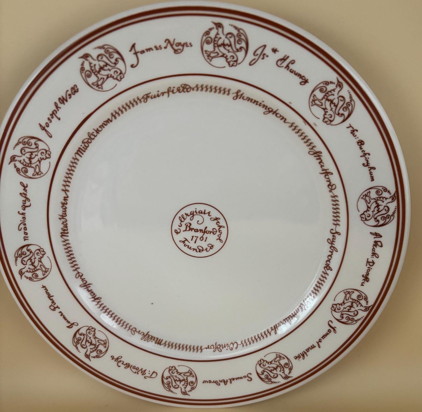 Vintage Bradford School Plate by Syracuse China Lover Antiques and Vintage