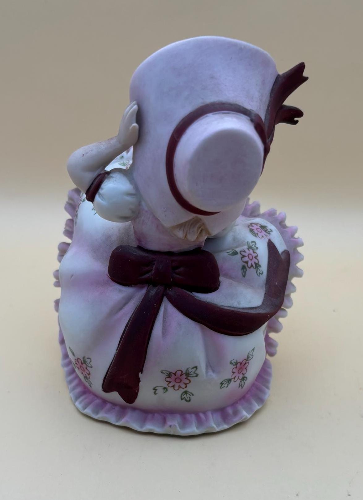 Vintage Napco Girl in Petticoat on Windy Day Fine China Girl No. KW 3701 Japan Girl Figurine Lover Antiques and Vintage