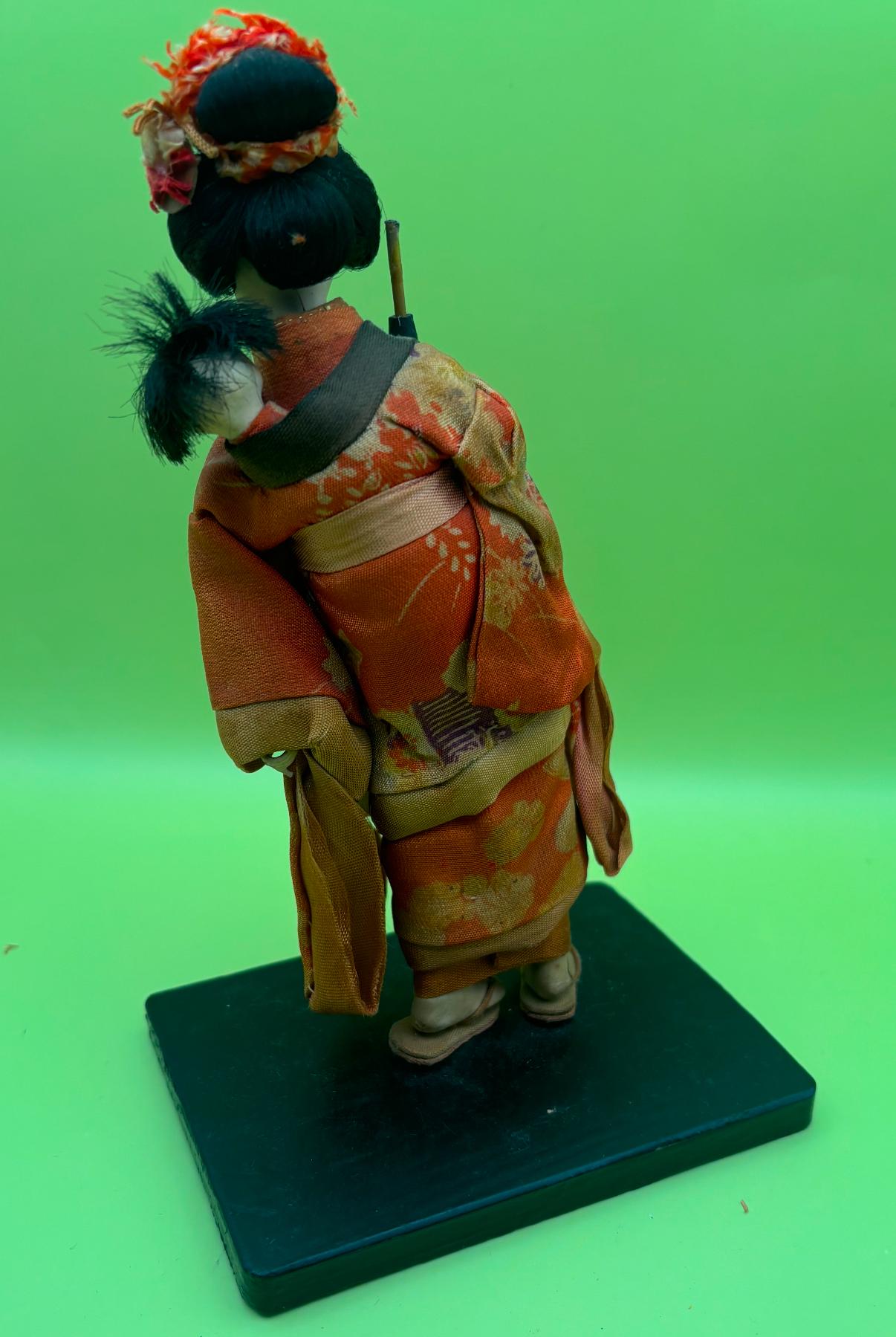 Vintage Oriental Woman and Child on Back Lover Antiques and Vintage