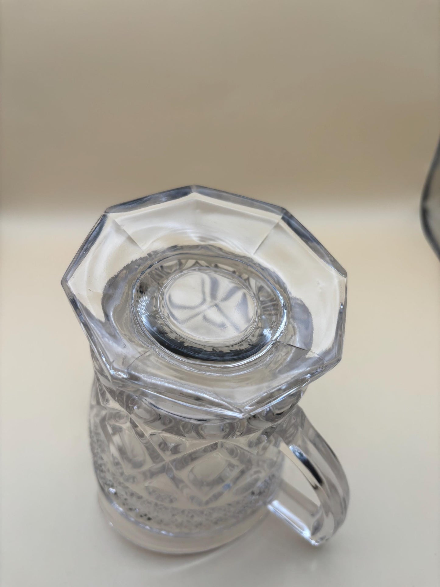 Vintage Duncan & Miller Hobnail Champagne Glass with Pedestal Lover Antiques and Vintage
