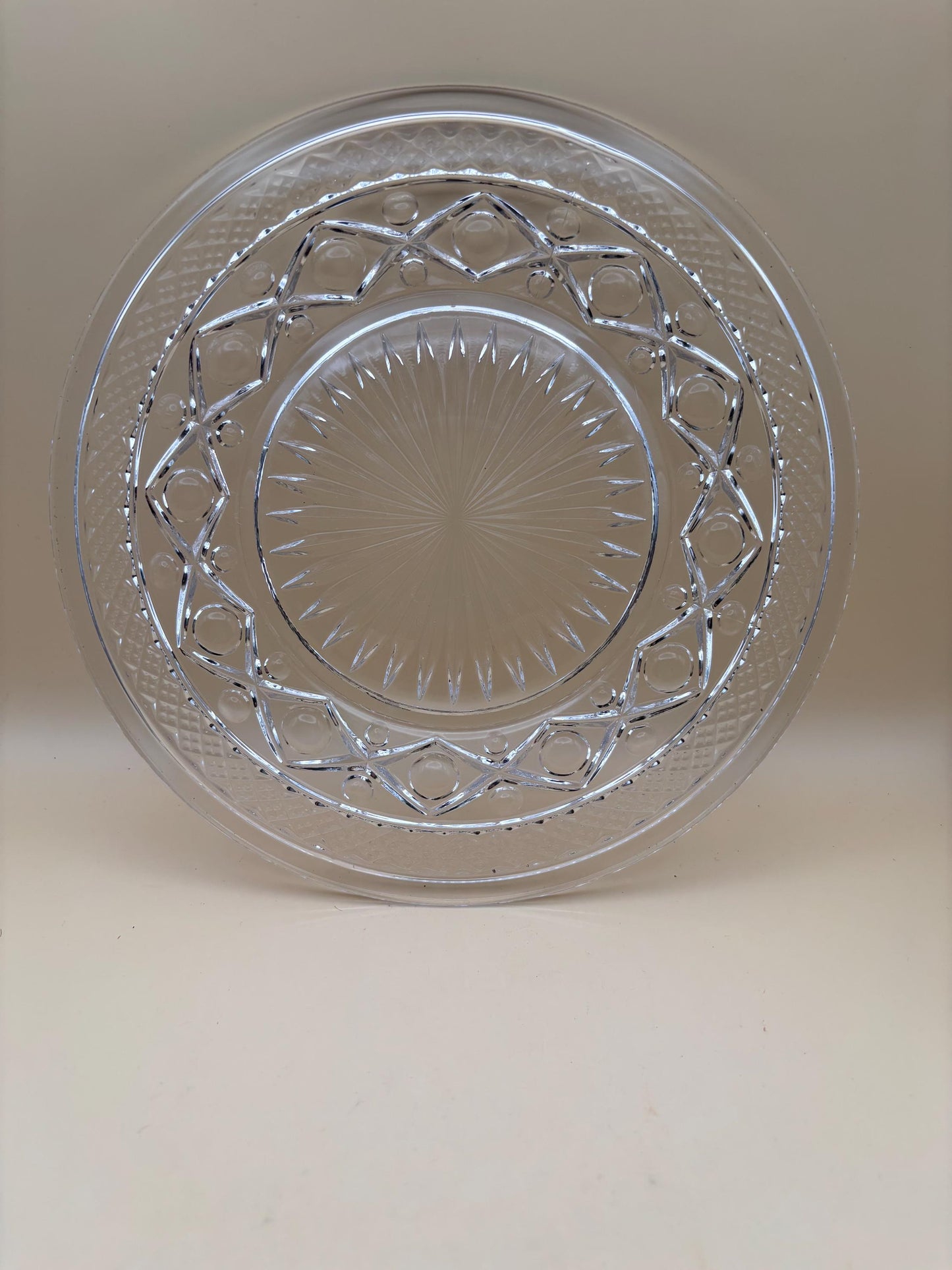 Vintage Imperial Glass Cape Cod Salad or Dessert Plate Lover Antiques and Vintage