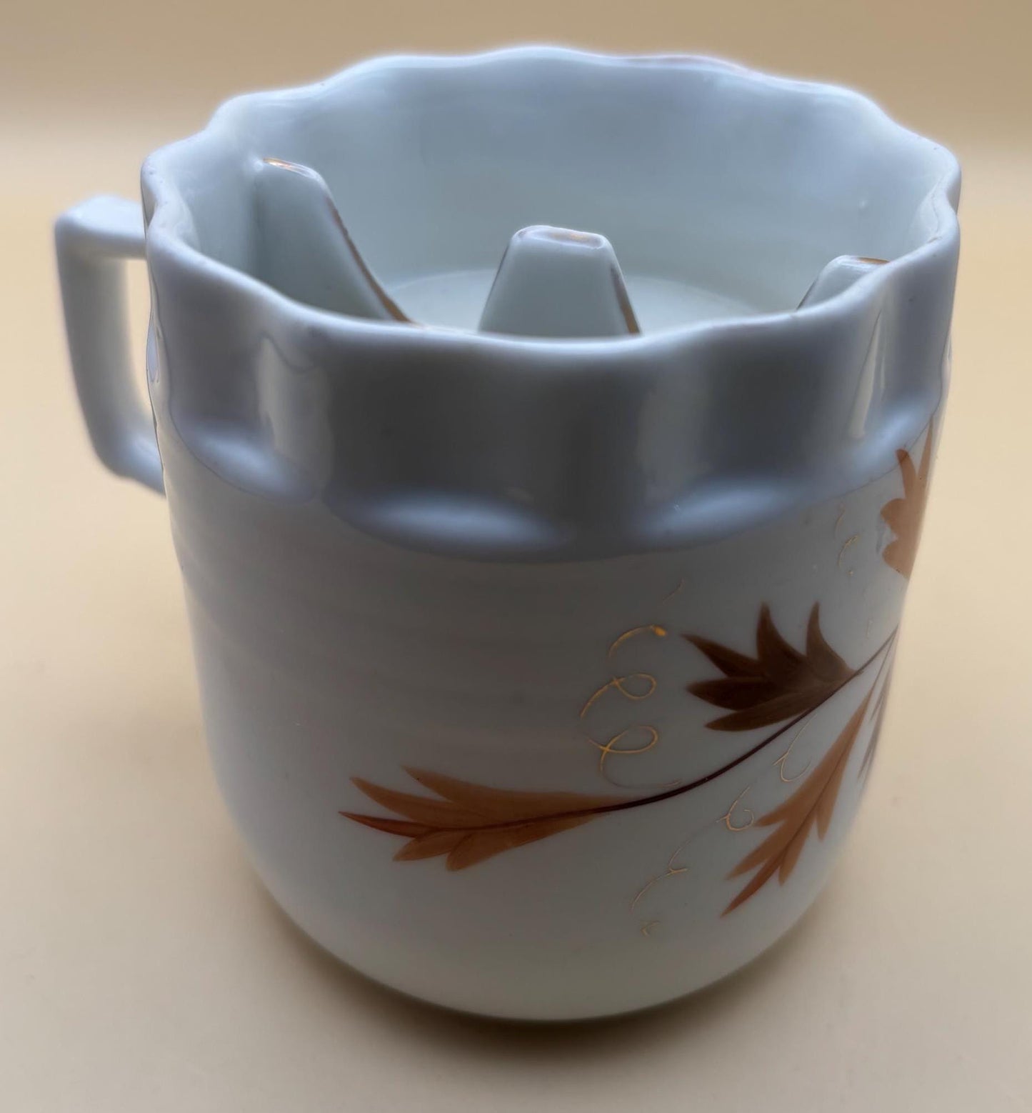 Antique Porcelain Shaving Mug Mustache Cup Lover Antiques and Vintage