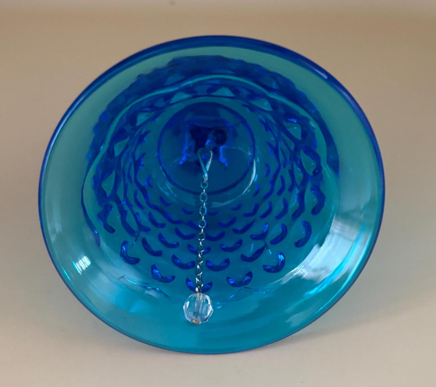 Vintage Fenton Blue Hobnail Glass Bell Art Glass Lover Antiques and Vintage