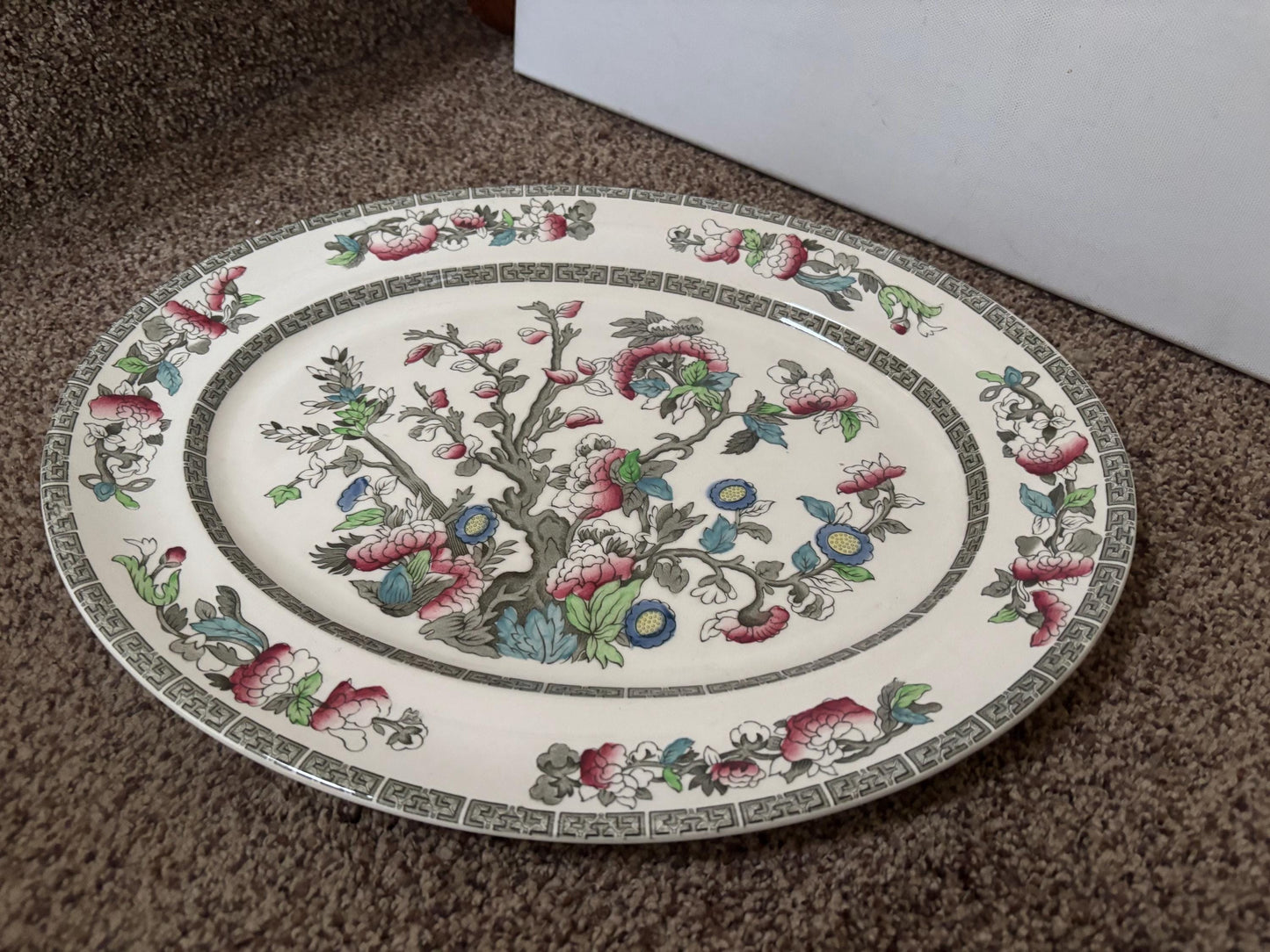 Vintage Indian Tree Johnson Bros Platter Made in England Lover Antiques and Vintage